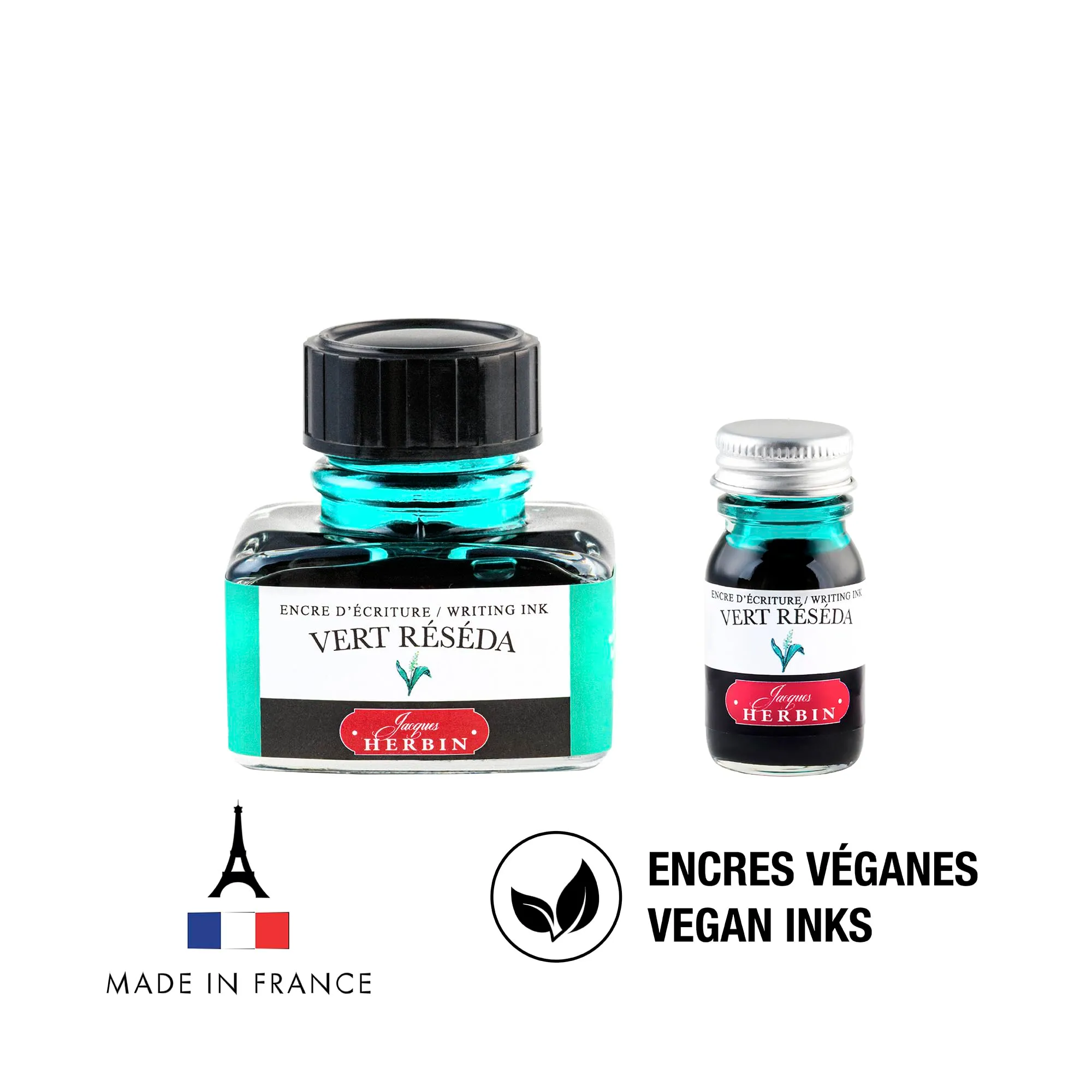 Jacques Herbin 11538T Cofanetto, Verde, 10 ml - immagine 5