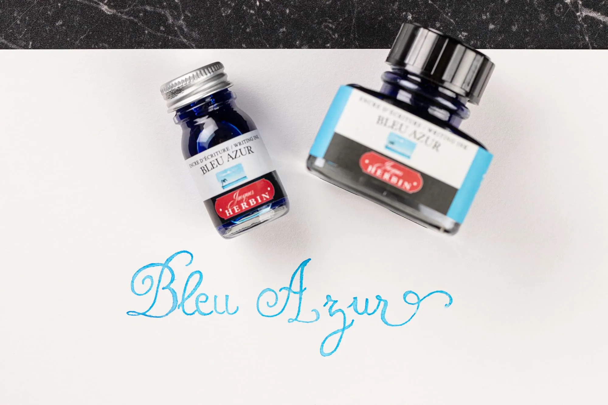 Jacques Herbin 11512T Inchiostro per penna stilografica, Blu Azzurro, 10 ml - immagine 8