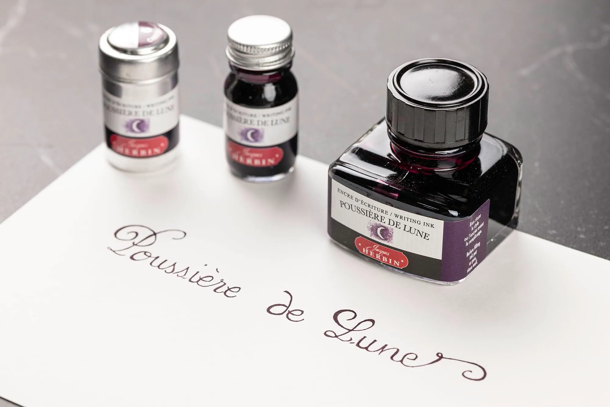 Jacques Herbin 11548T Polvere di Luna Ink Set, 10 ml - immagine 4