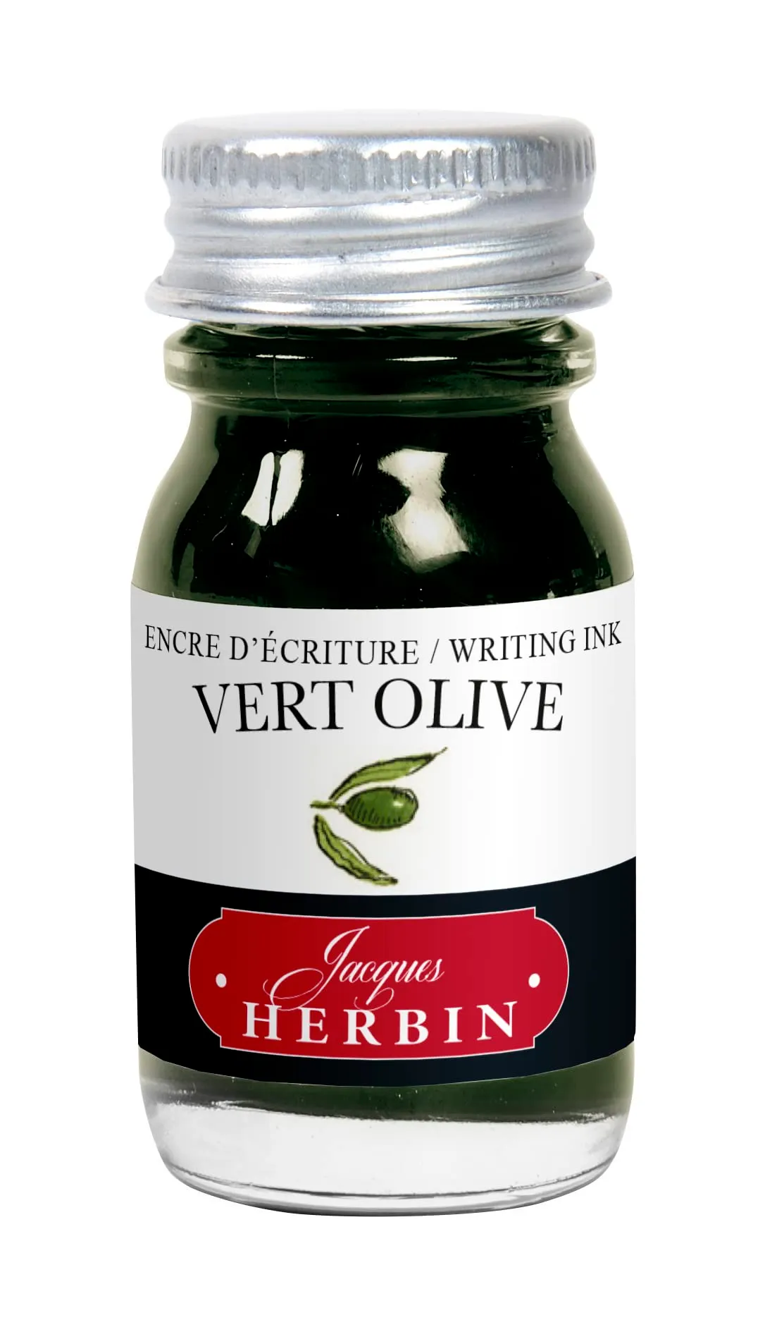 Jacques Herbin 11536T Ink, Verde Oliva, 10 ml - immagine 1