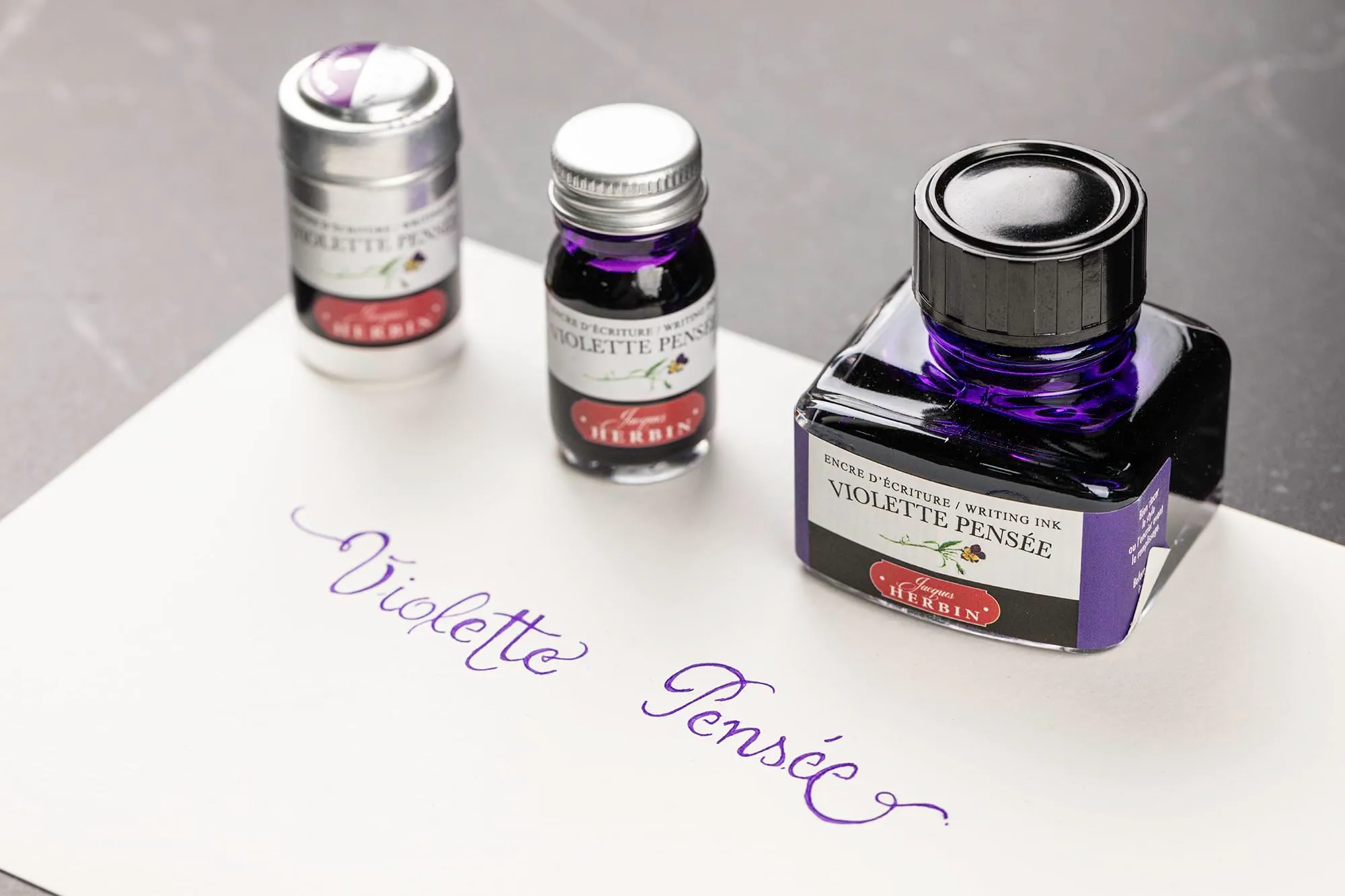 Jacques Herbin 11577T Viola del Pensiero Ink Set, 10 ml - immagine 4