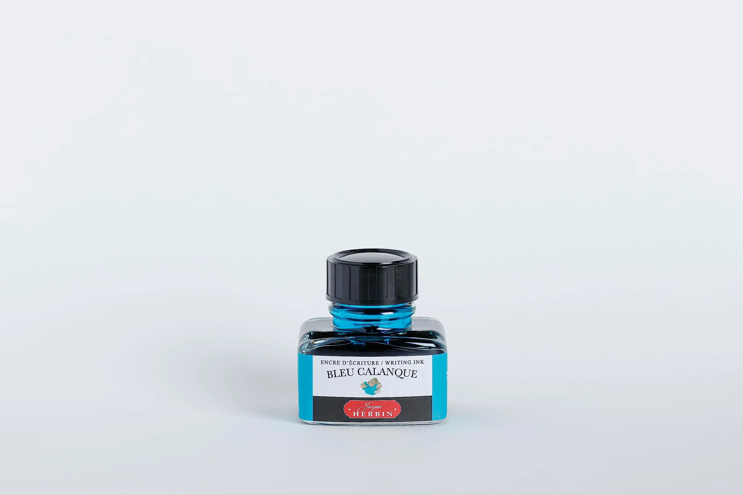Jacques Herbin 13014T Inchiostro per penna stilografica e roller, 30 ml, Blu costa - immagine 2