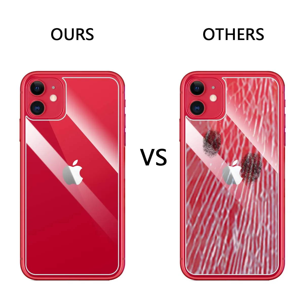 ELYCO Pellicola protettiva posteriore in vetro temperato per iPhone 11 6,1", 9H, confezione da 2 - immagine 5