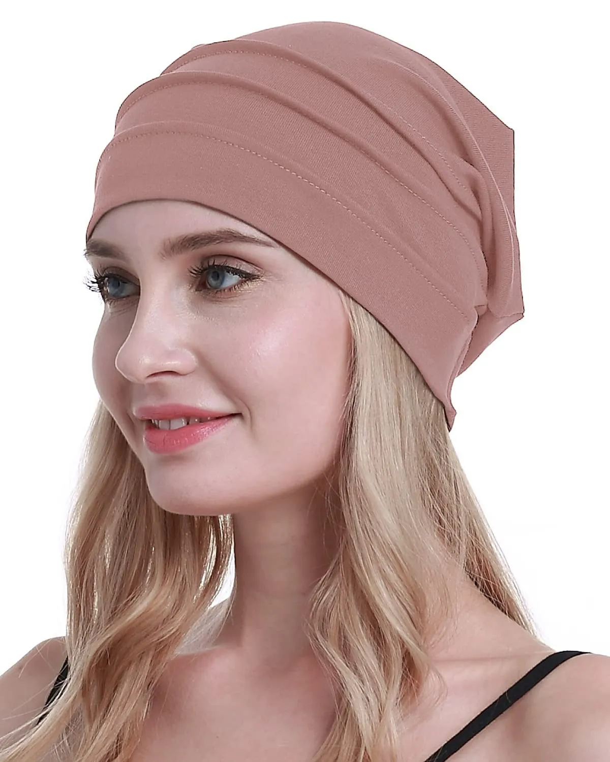 Osvyo Berretto in cotone da donna per chemio e perdita di capelli, Taglia unica - immagine 6