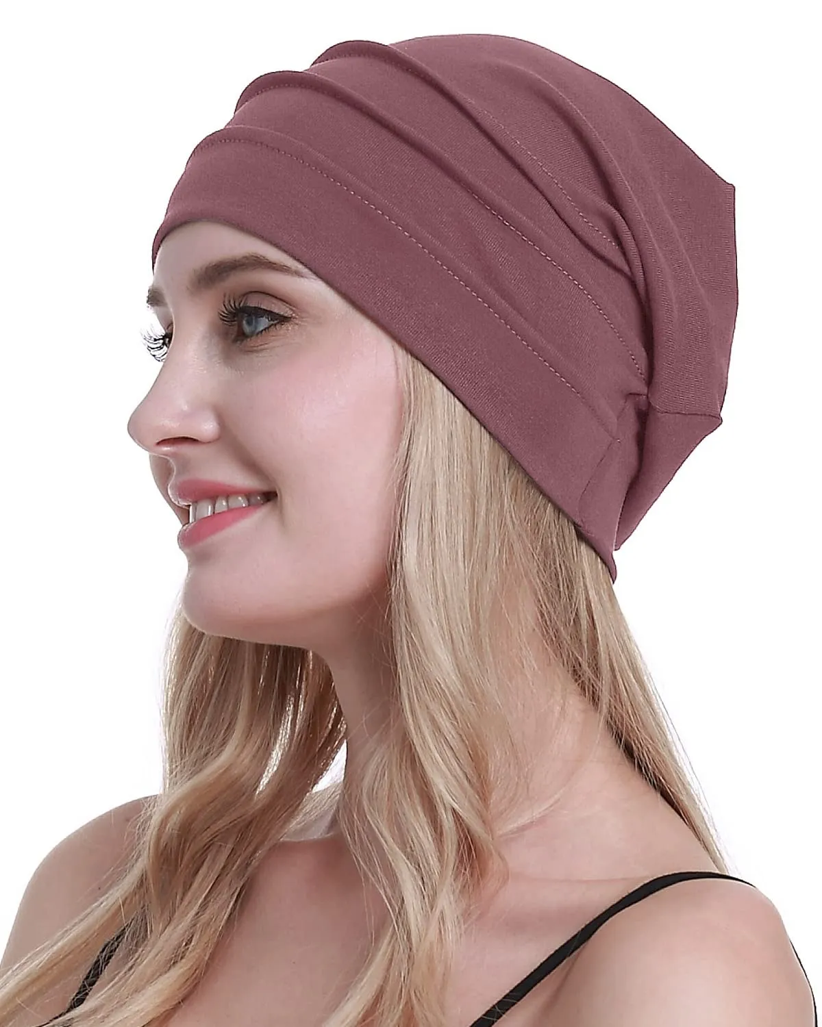 Osvyo Berretto in cotone da donna per chemio e perdita di capelli, Taglia unica - immagine 6