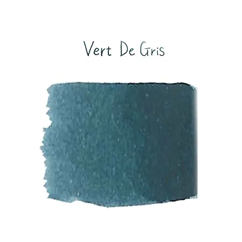 Jacques Herbin 13007T Inchiostro per Penna Stilografica, Grigio/Verde, 30 ml - immagine 2