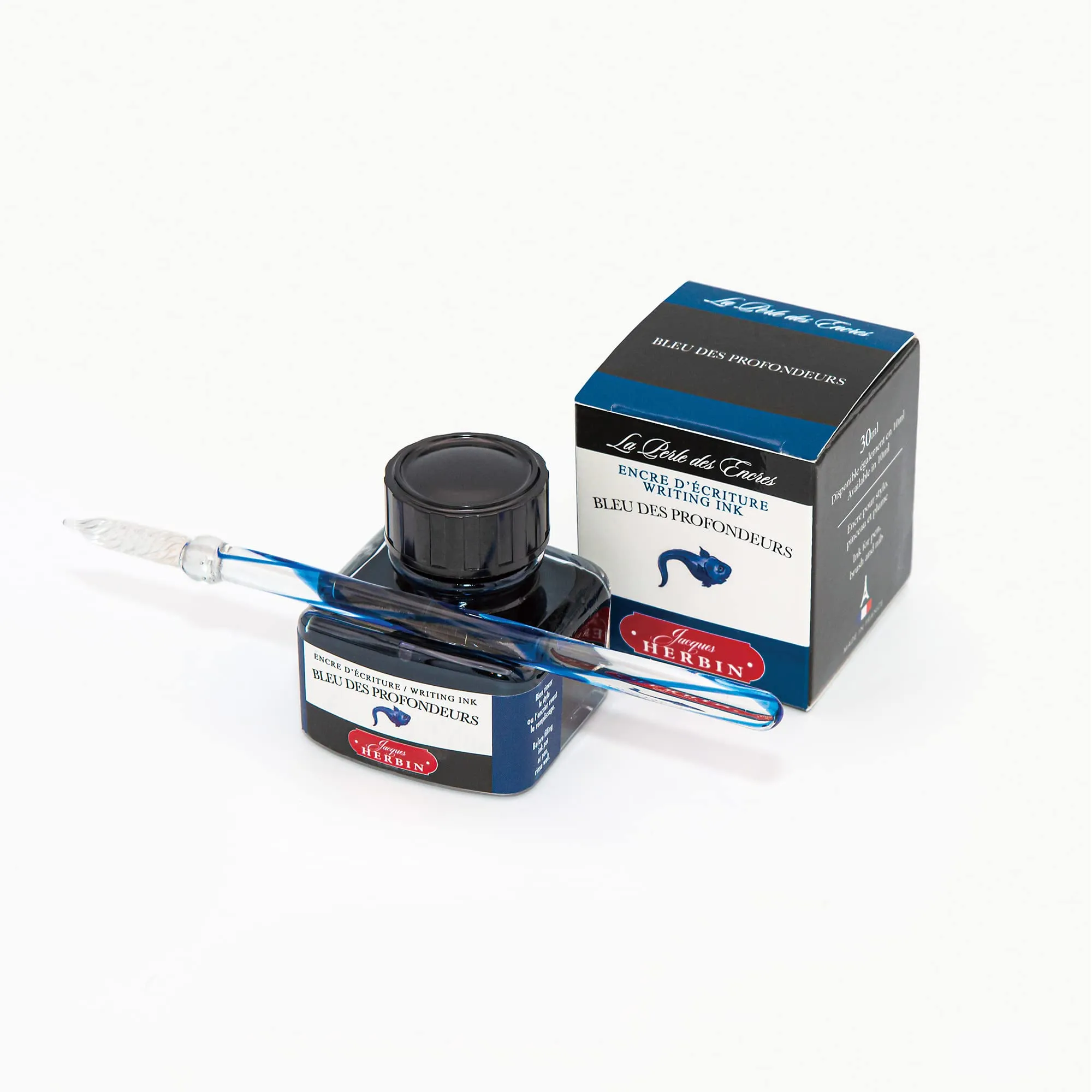 Jacques Herbin 13007T Inchiostro per Penna Stilografica, Grigio/Verde, 30 ml - immagine 4