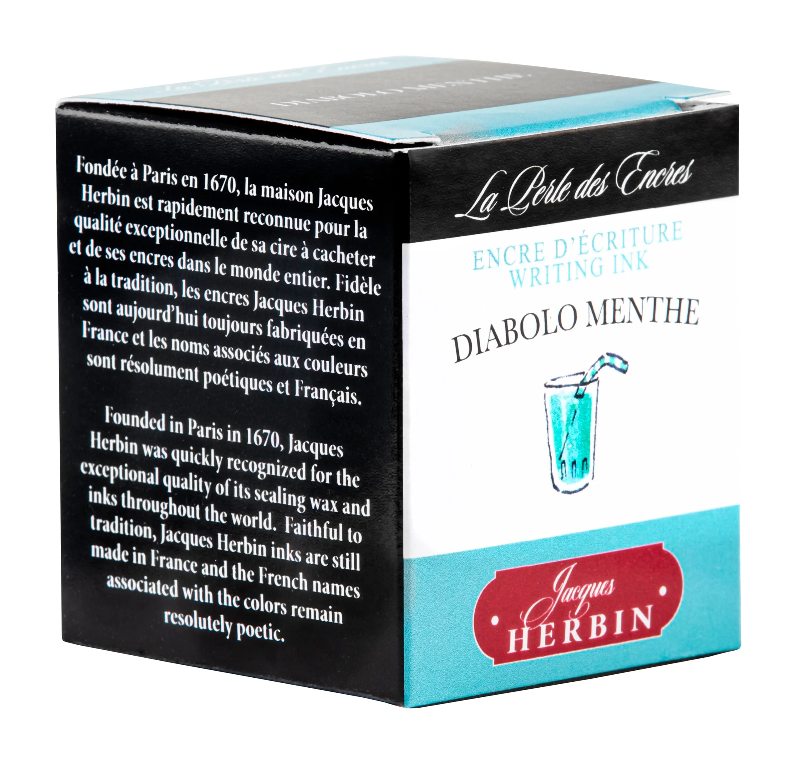 Jacques Herbin Inchiostro Verde Menta 30 ml - immagine 3