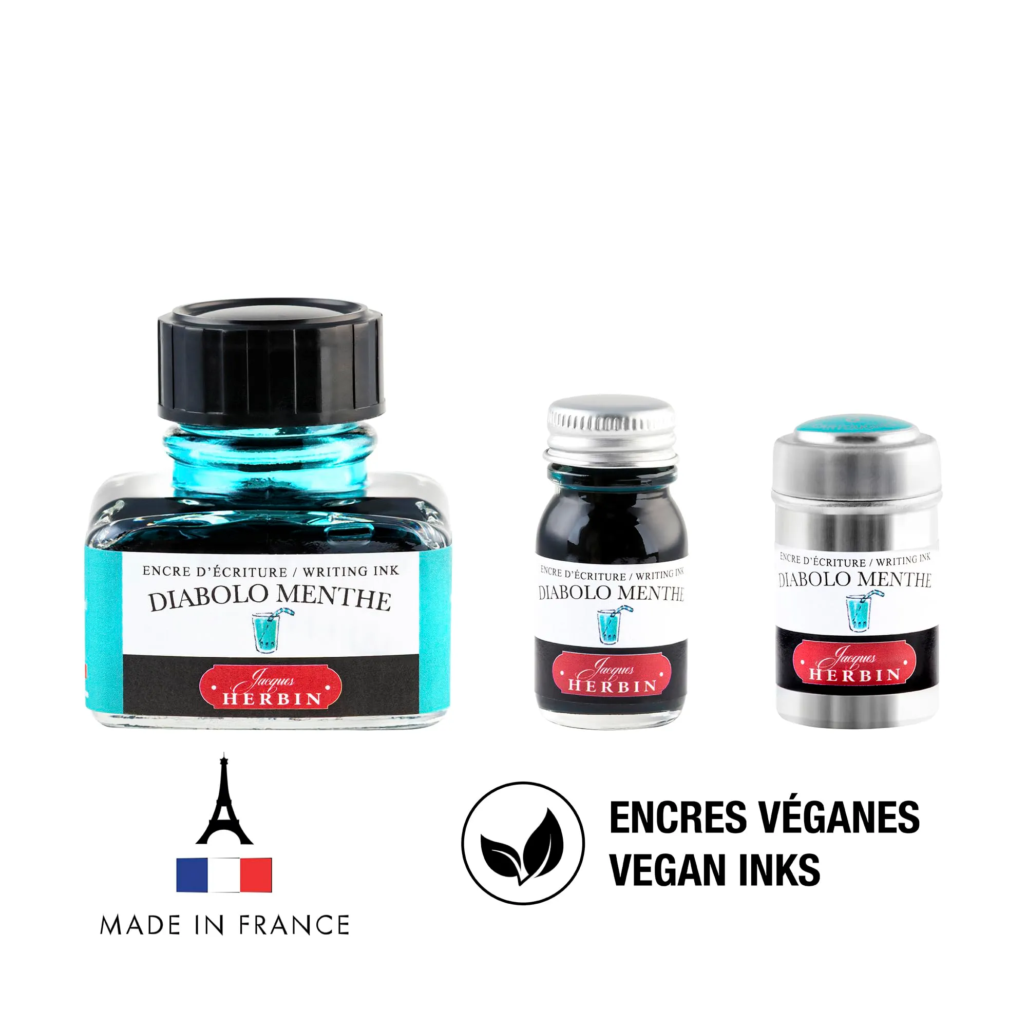 Jacques Herbin Inchiostro Verde Menta 30 ml - immagine 7
