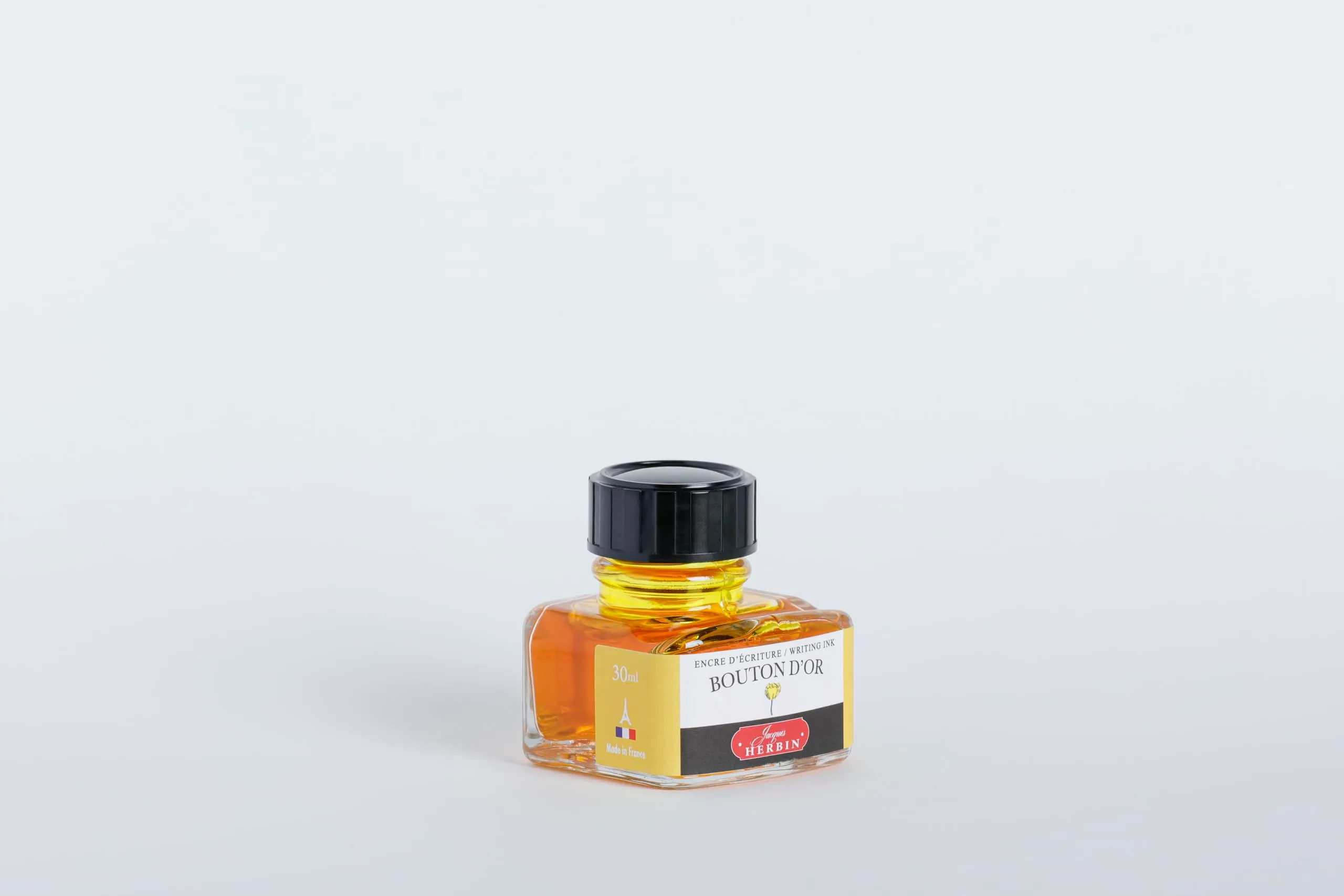 Jacques Herbin 13053T Inchiostro Giallo Bouton d'Or 30 ml - immagine 3