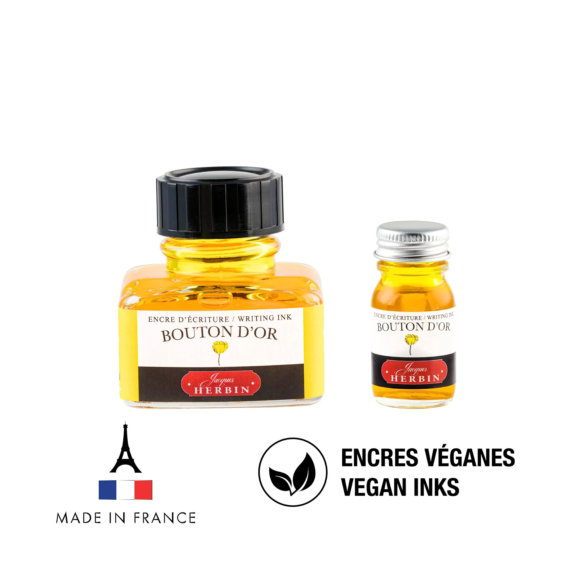 Jacques Herbin 13053T Inchiostro Giallo Bouton d'Or 30 ml - immagine 7