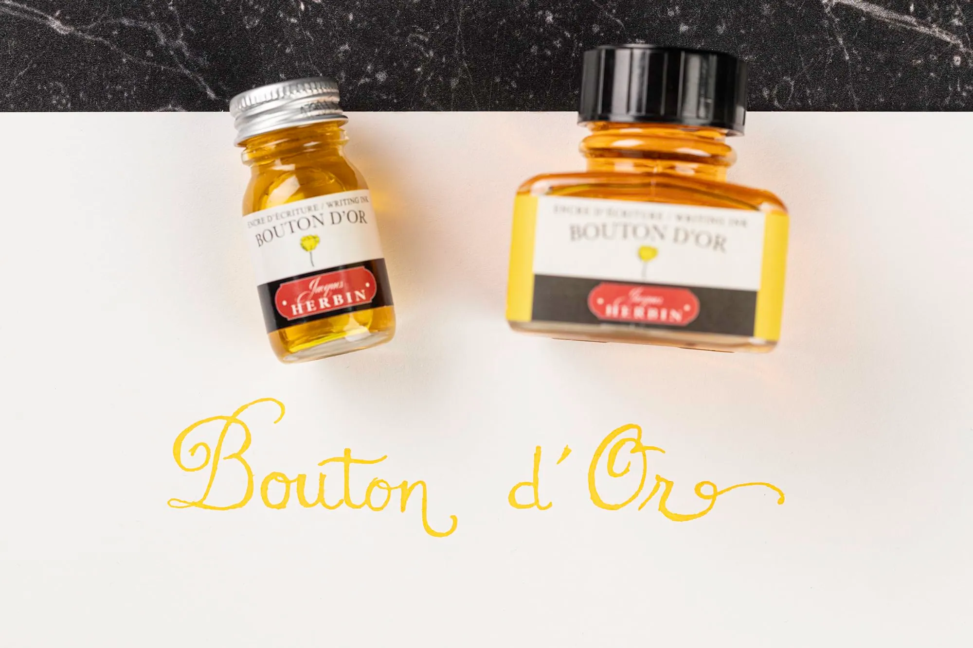 Jacques Herbin 13053T Inchiostro Giallo Bouton d'Or 30 ml - immagine 10