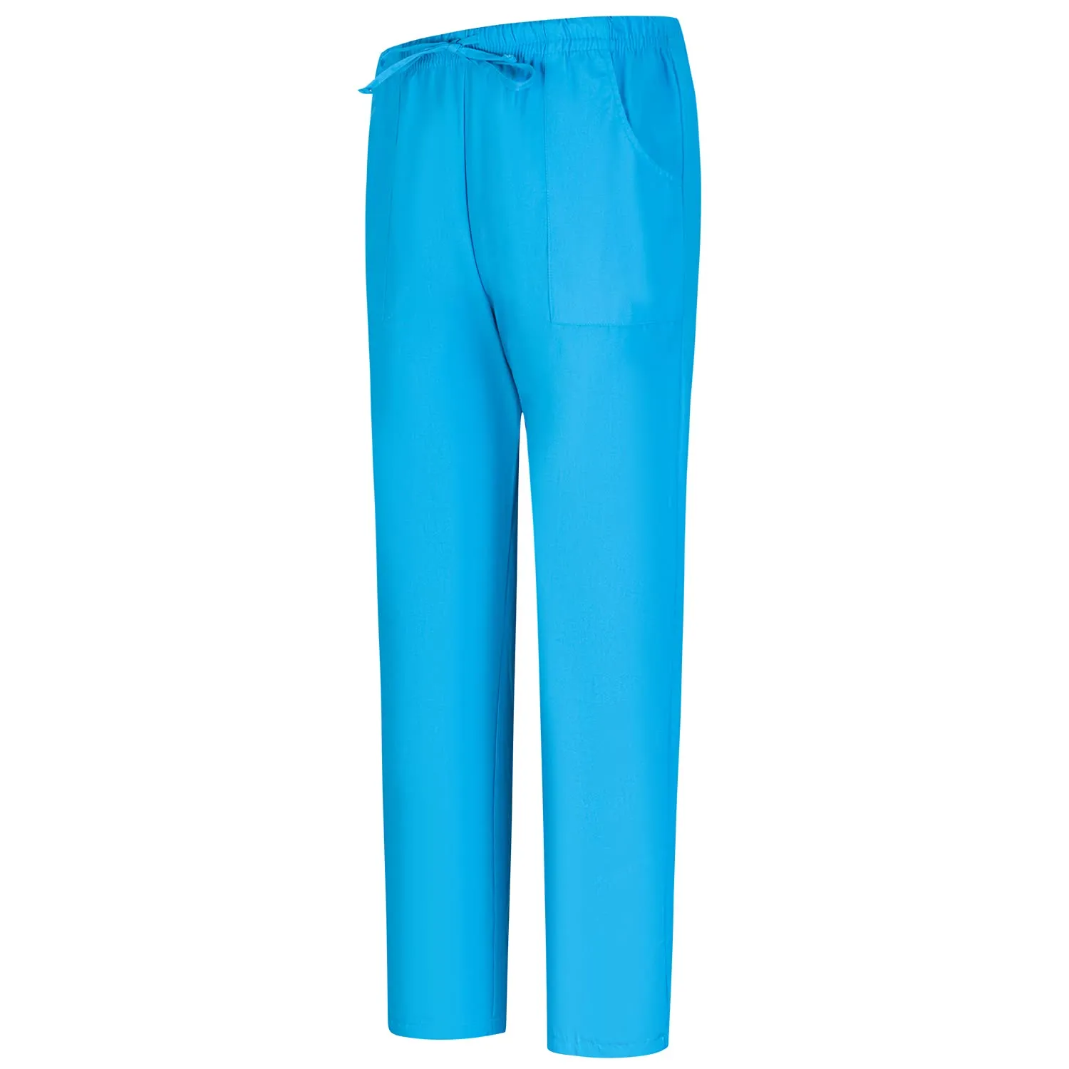 Misemiya Pantaloni Unisex Vita Elastica Uniforme Clinica Ospedale BZ-6802, XXL, Azzurro 68 - immagine 1