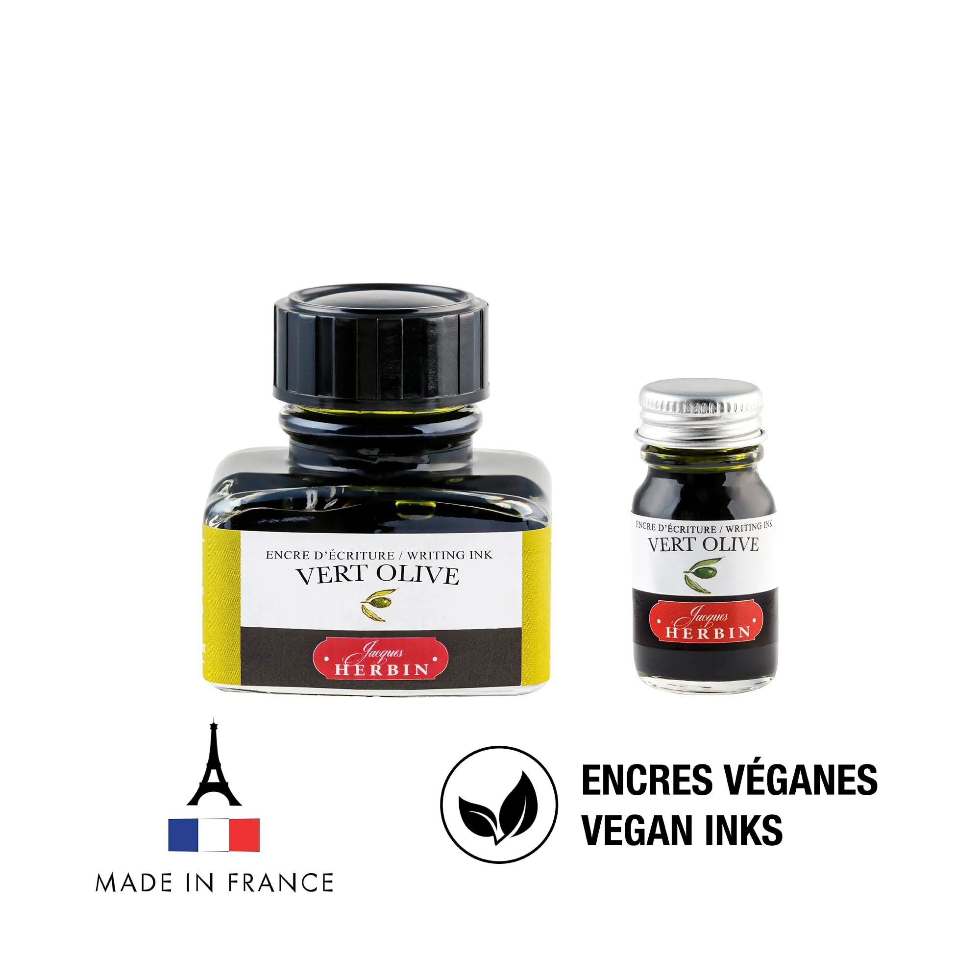 Jacques Herbin Inchiostro Verde Oliva 30 ml - immagine 7