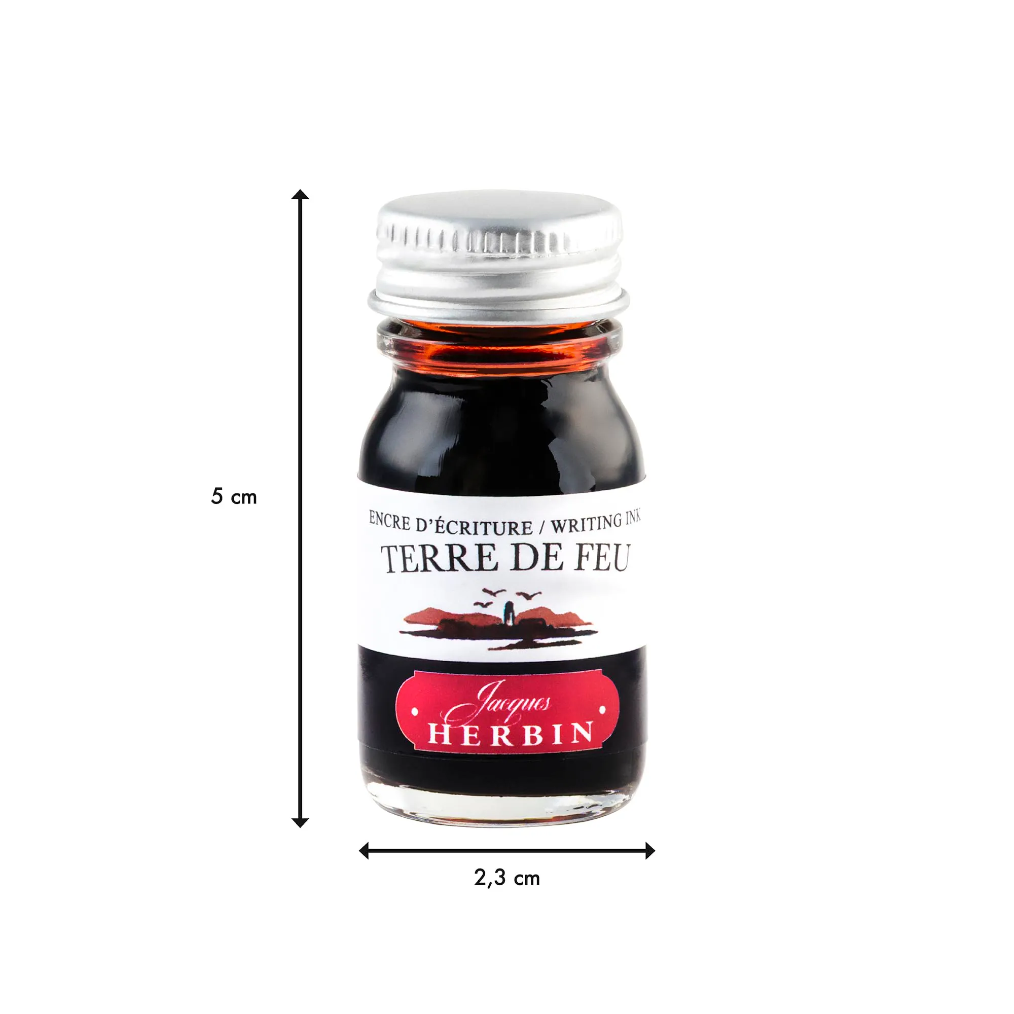 Jacques Herbin Terra di Fuoco Ink Set 11547T, 10 ml - immagine 2