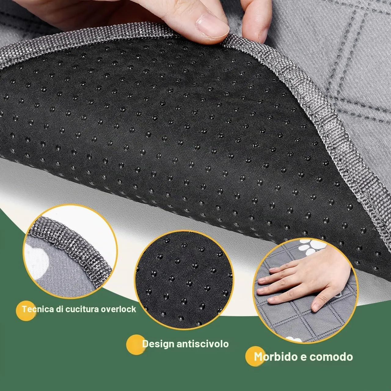 Gimars Tappetini Lavabili per Cani, 100×70 cm, 2 Pezzi - immagine 6