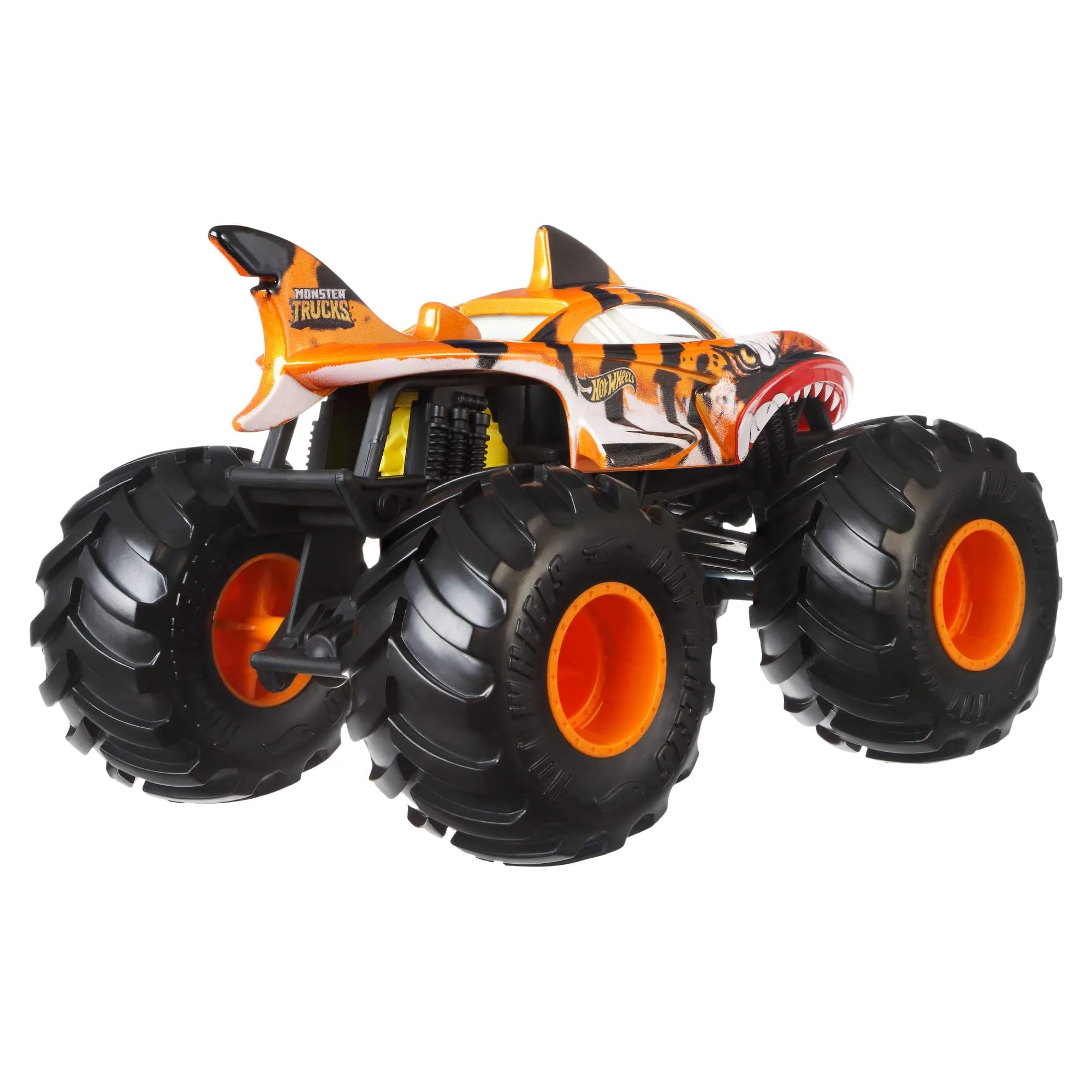 Hot Wheels Monster Trucks Tiger Shark Oversize 1:24 - immagine 3