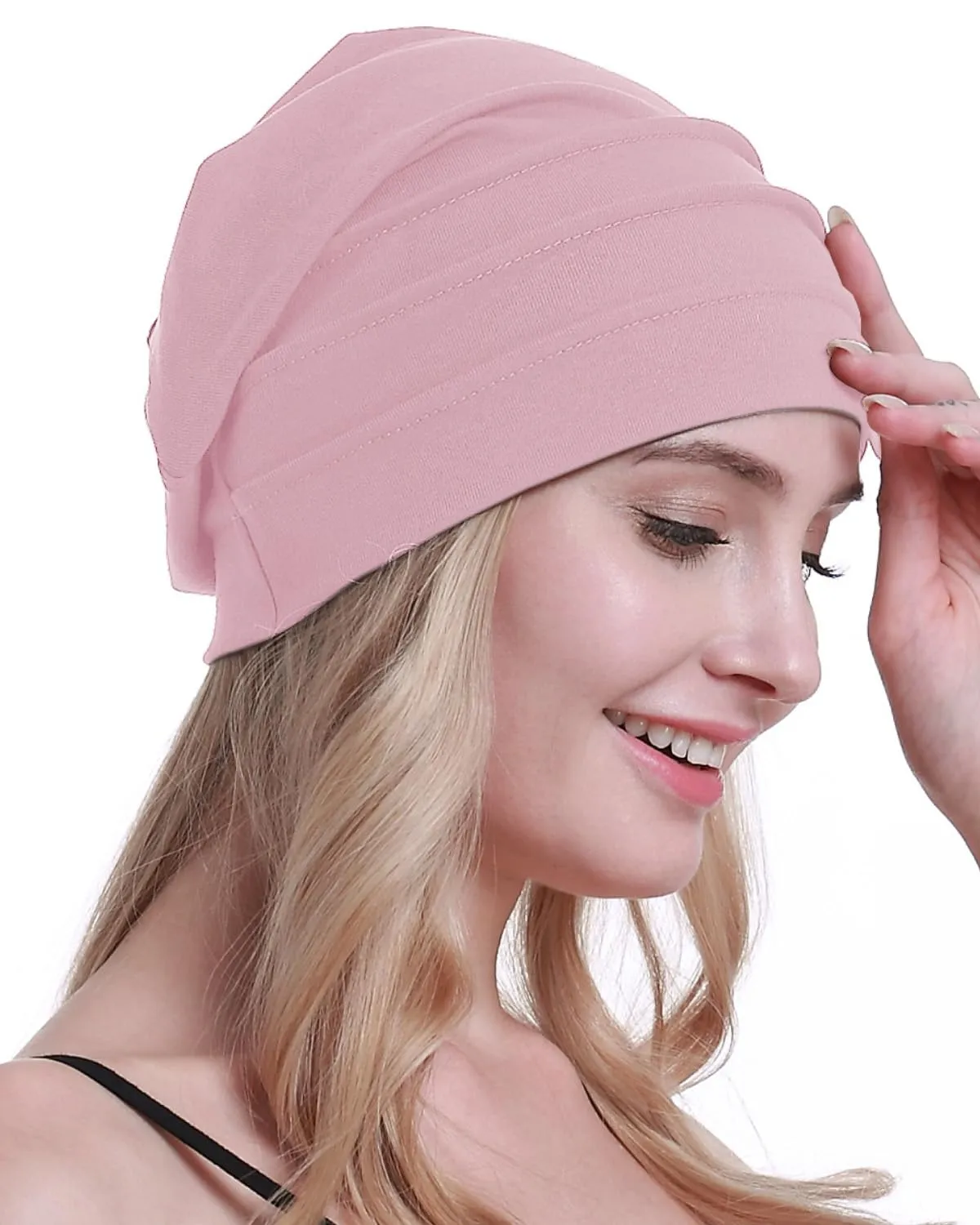 osvyo Copricapo in Cotone per Chemioterapia e Perdita di Capelli, Taglia unica - immagine 7