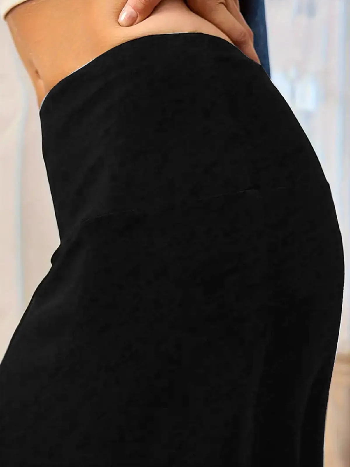Adigaber Gonna Lunga da Donna Elasticizzata Vita Alta Maxi Yoga - immagine 5