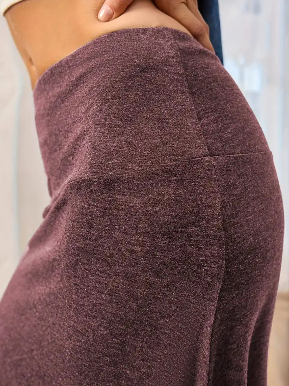 Adigaber Gonna Lunga da Donna Elasticizzata Vita Alta Maxi Yoga - immagine 5