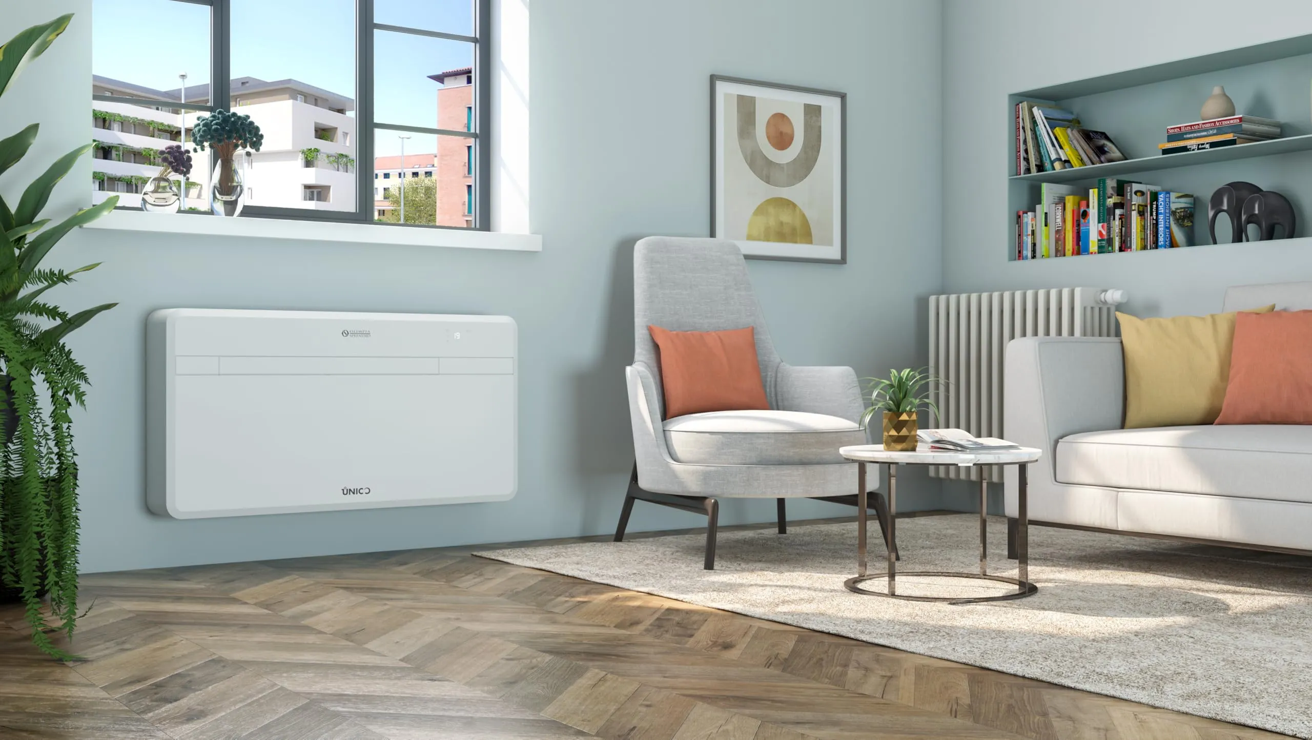 Olimpia Splendid Unico Next 12 HP EVAN Climatizzatore a Pompa di Calore Senza Unità Esterna 3,1 kW Classe A Wifi Integrato - immagine 4