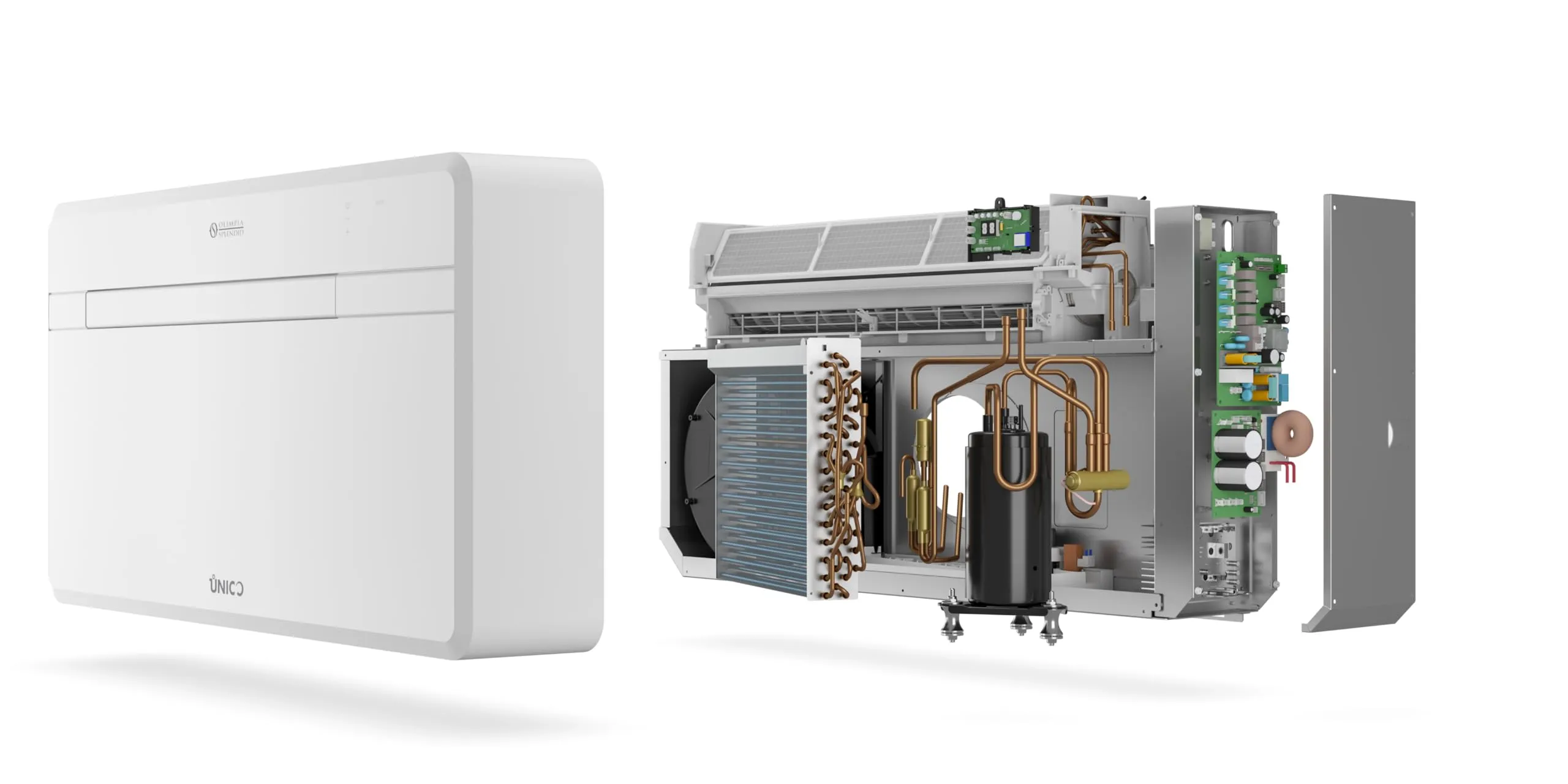 Olimpia Splendid Unico Next 12 HP EVAN Climatizzatore a Pompa di Calore Senza Unità Esterna 3,1 kW Classe A Wifi Integrato - immagine 8