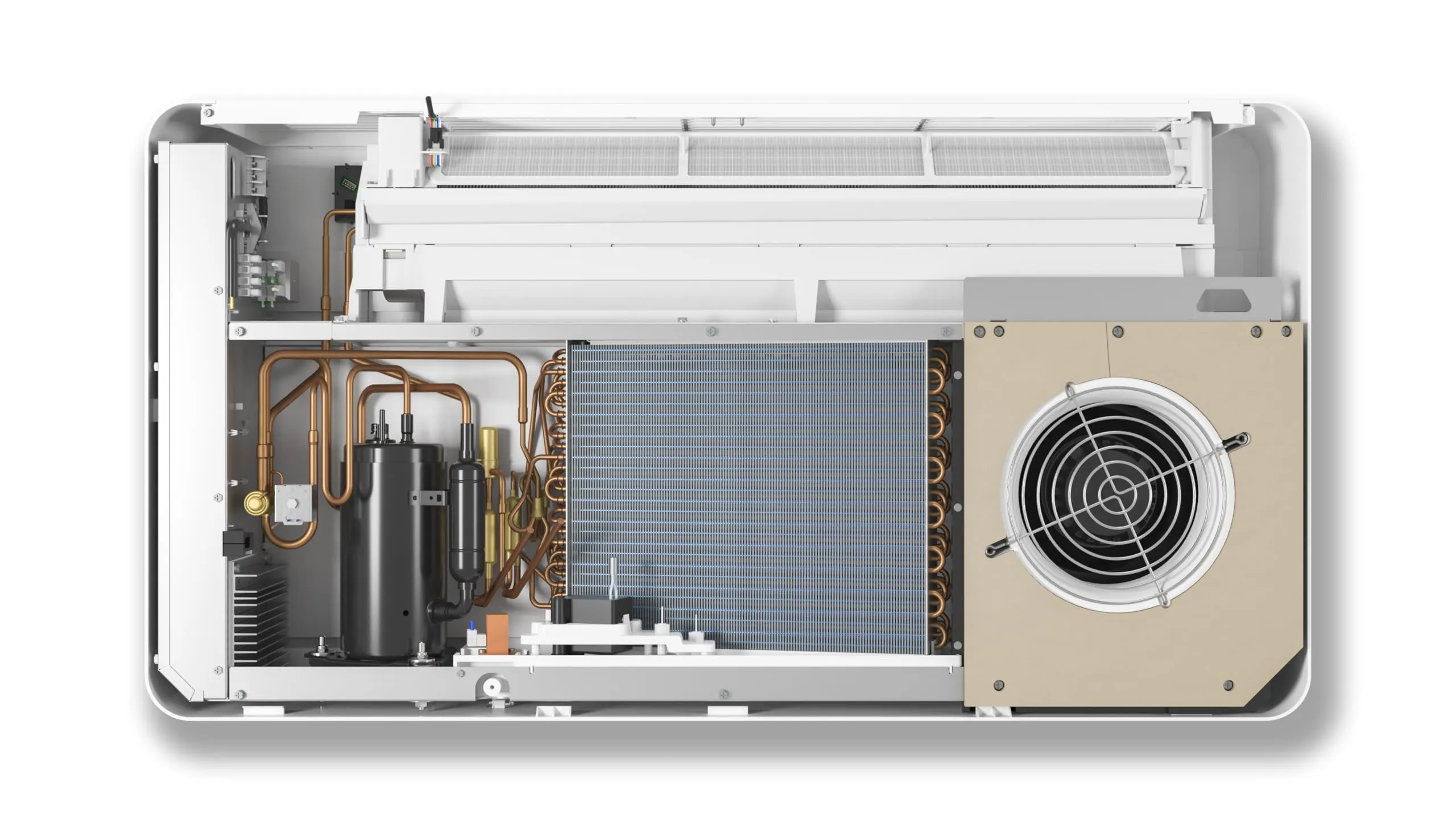 Olimpia Splendid Unico Next 12 HP EVAN Climatizzatore a Pompa di Calore Senza Unità Esterna 3,1 kW Classe A Wifi Integrato - immagine 9
