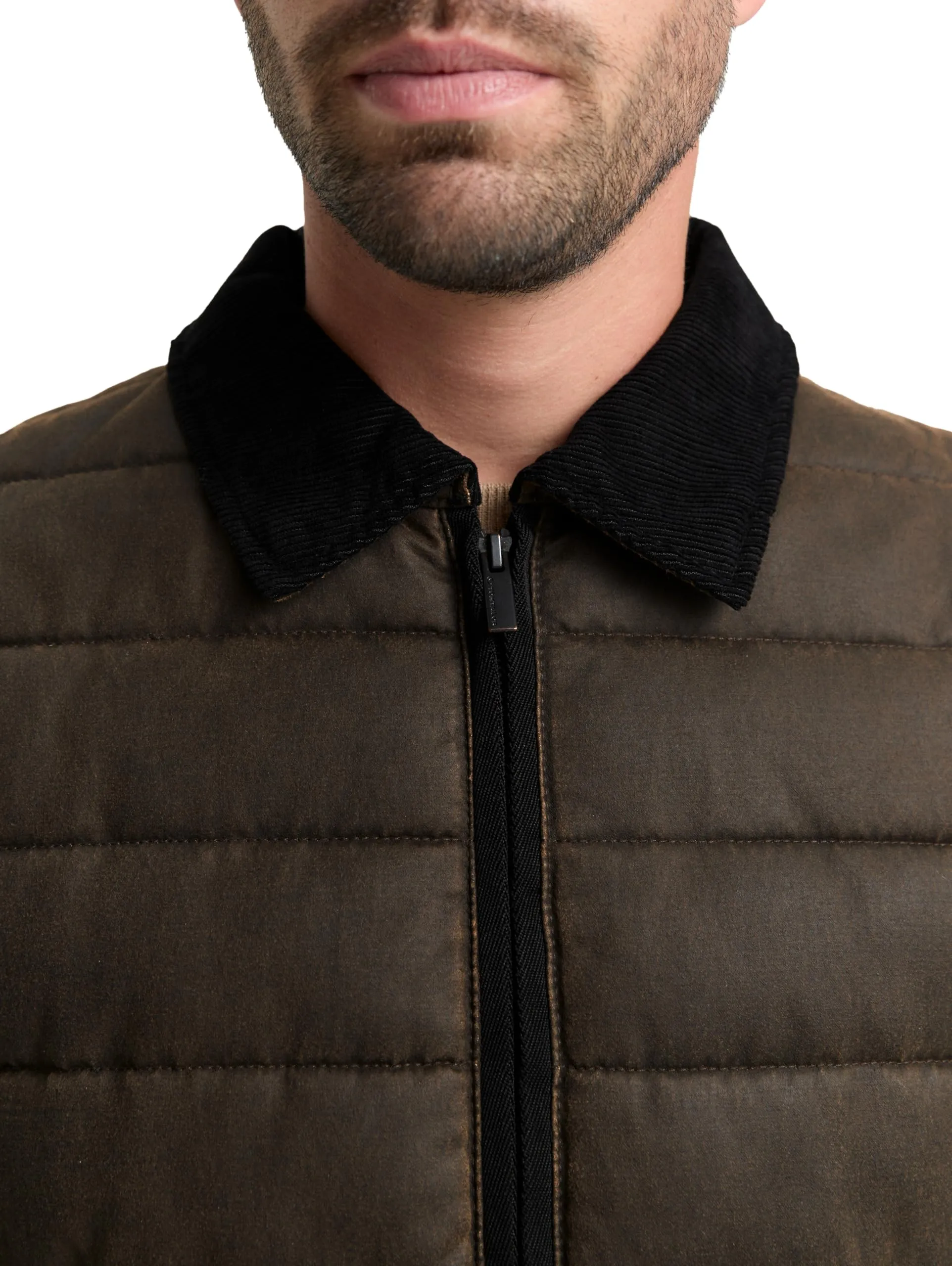 Tom Tailor Giacca da Uomo 1048277 - Dark Brown Melange, S - immagine 6