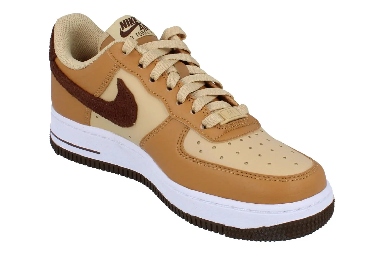Nike Air Force 1 '07 Next Nature Women's HQ3905-200 Black/White-Gym Red-University Gold EU 41 - immagine 4