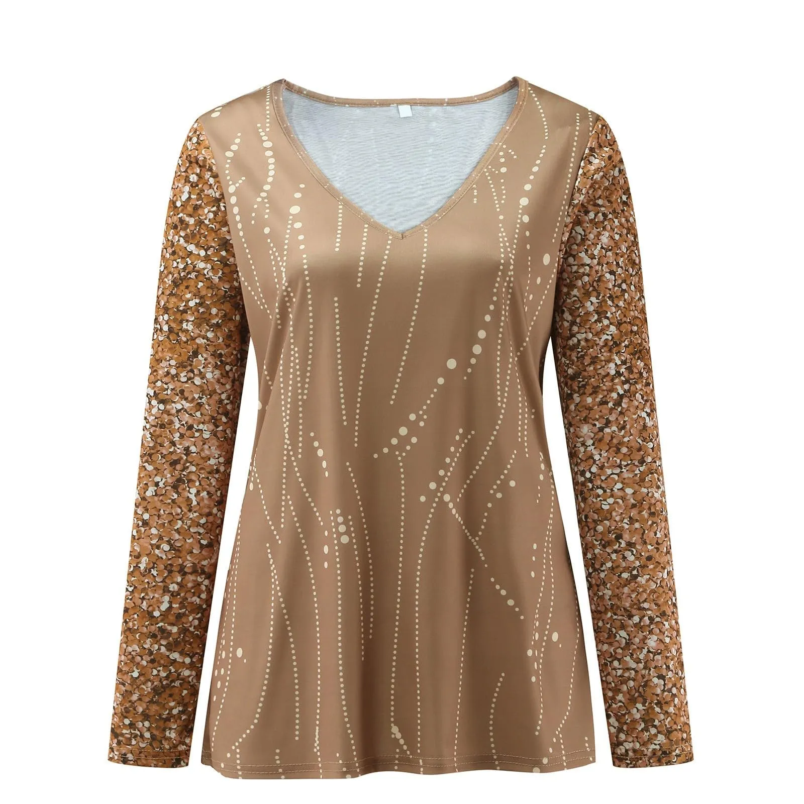 Uwdiohq Camicia Bianca Donna Cotone Oro 3XL - immagine 5