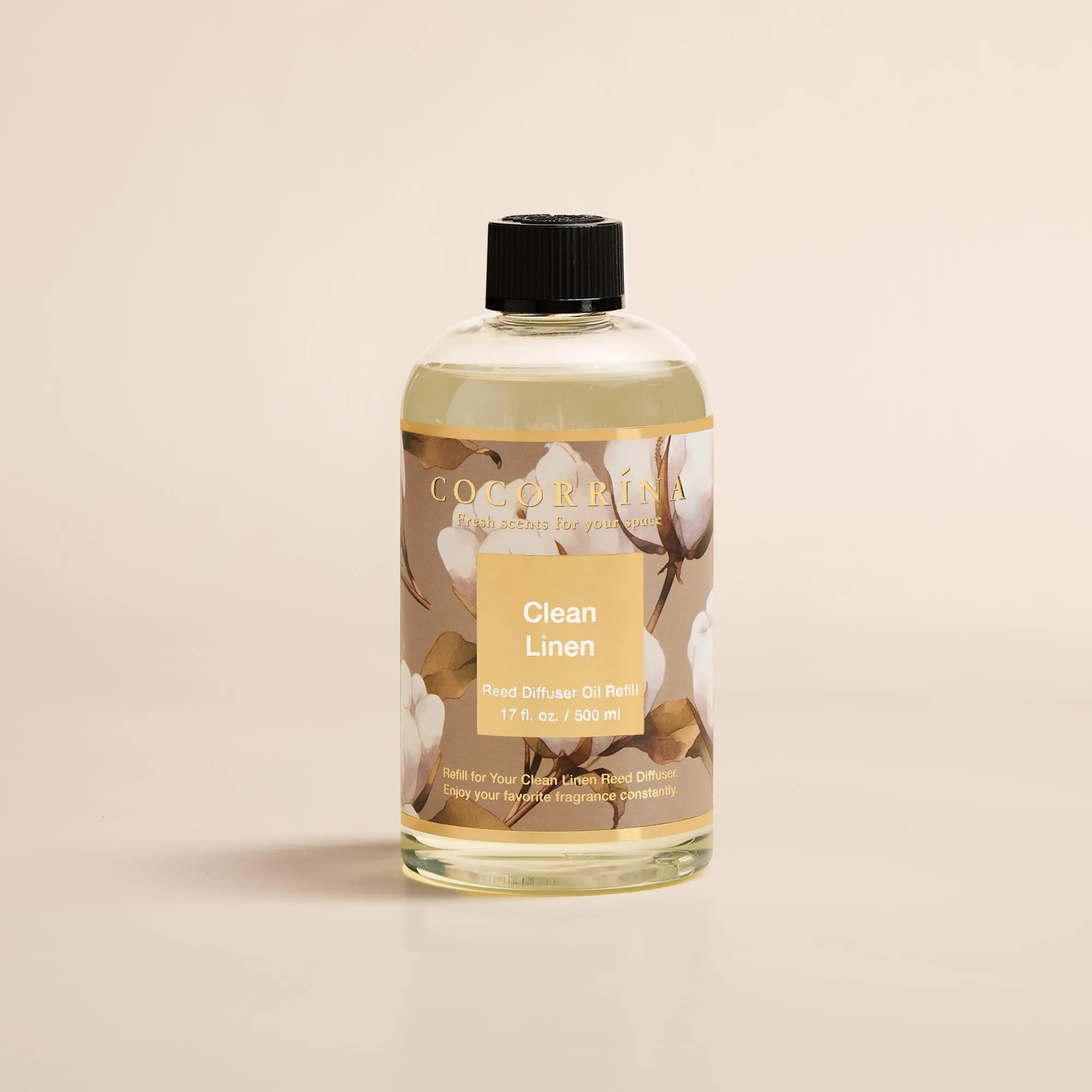 Cocorrína Ricarica Diffusore Ambiente 500ml, Clean Linen, con 8 Bastoncini - immagine 6