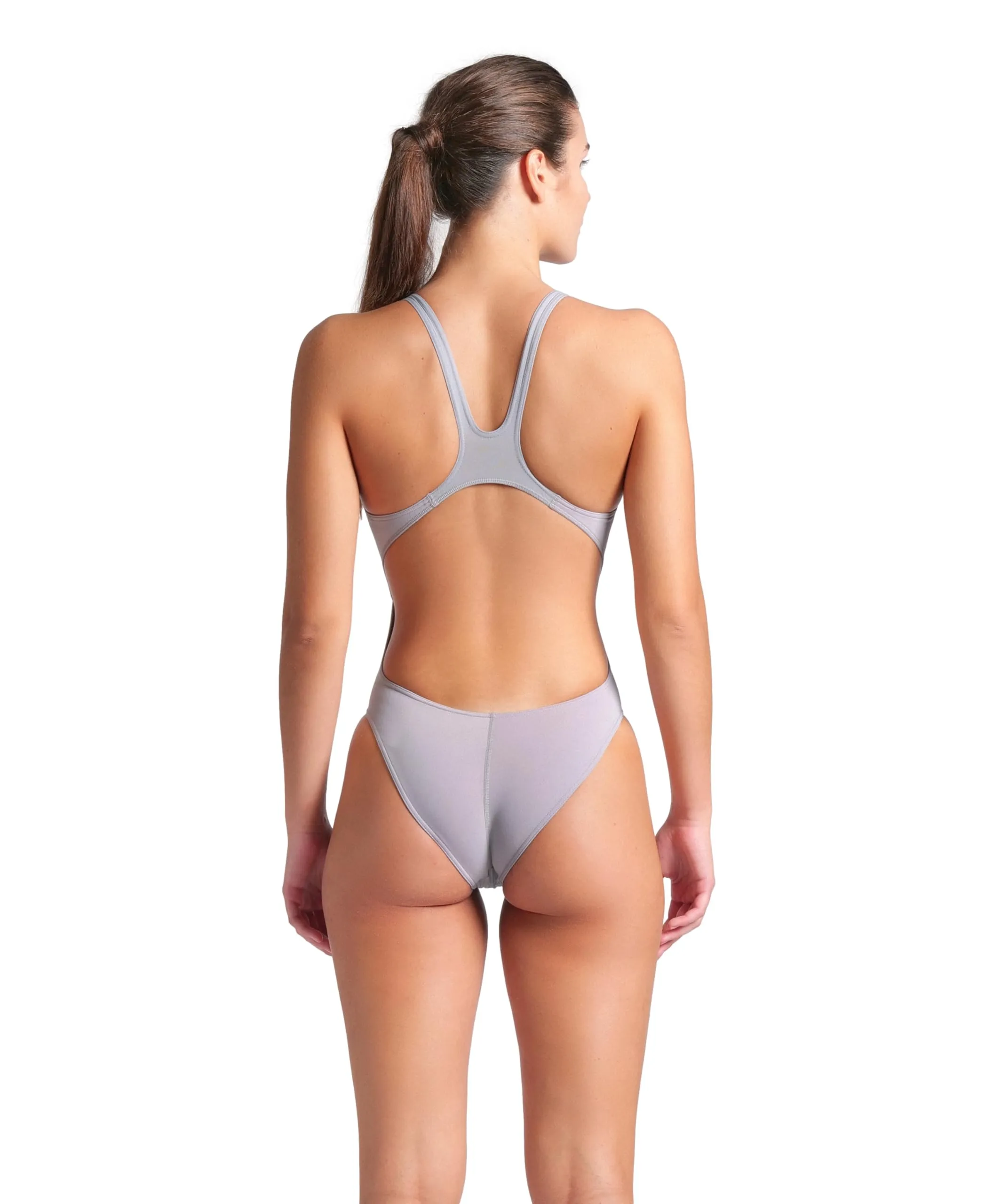 Arena Performance Solid Team Swim Tech Costume da Bagno Tecnico da Donna - immagine 2