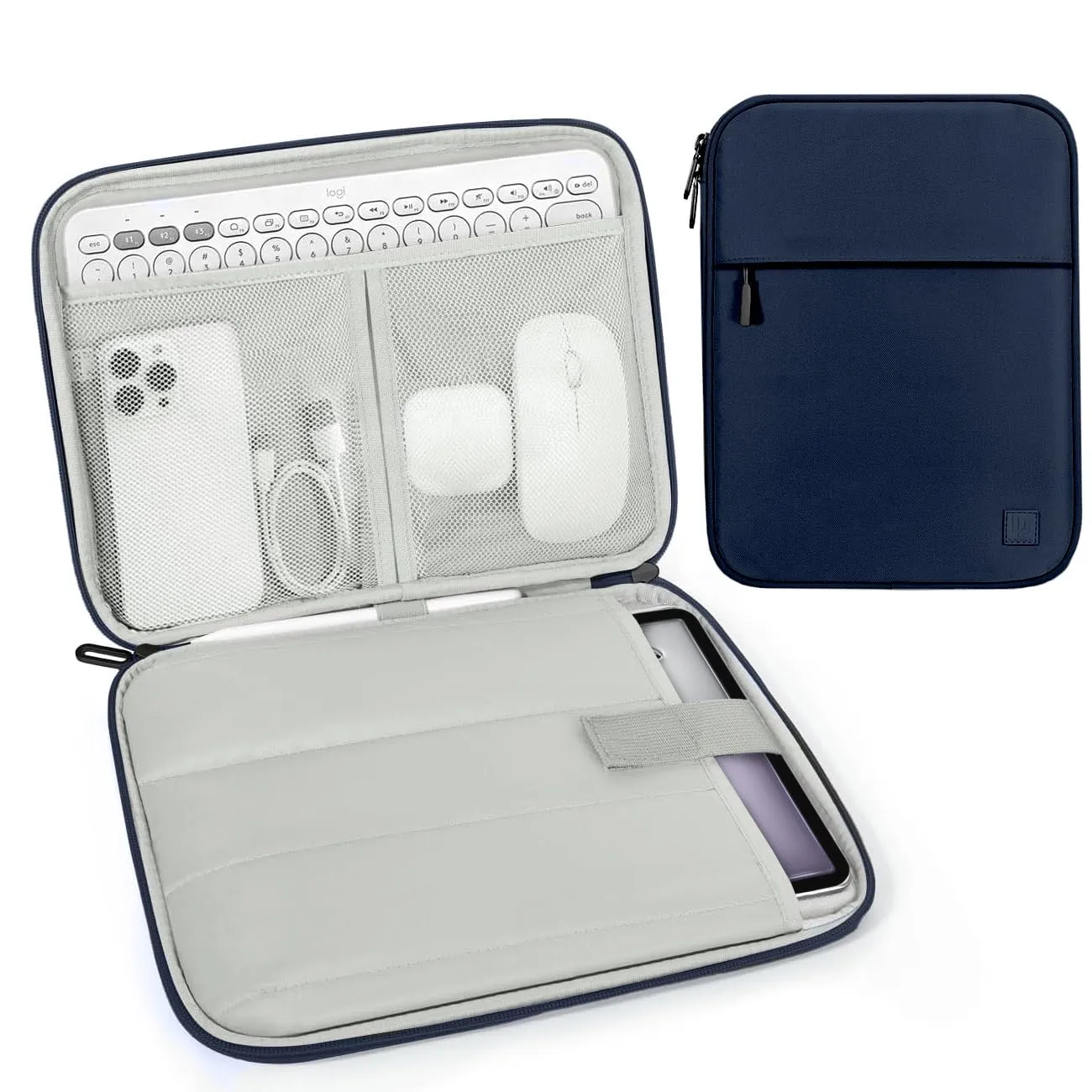 Dadanism Borsa Portatile per Tablet 13 Pollici, Indaco - immagine 1