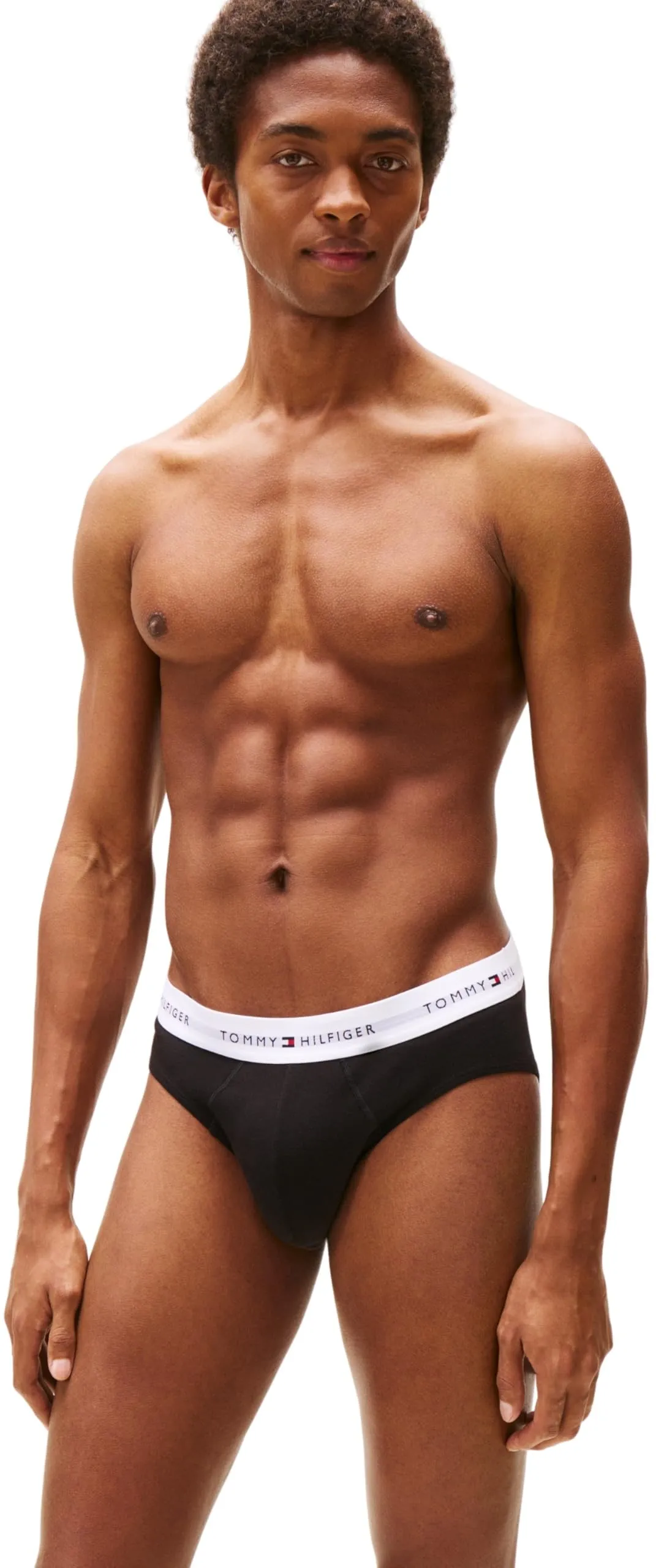 Tommy Hilfiger 3 Pack Briefs UM0UM03471, Black, M - immagine 4