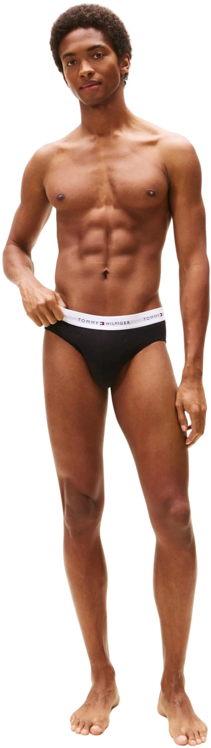 Tommy Hilfiger 3 Pack Briefs UM0UM03471, Black, M - immagine 5