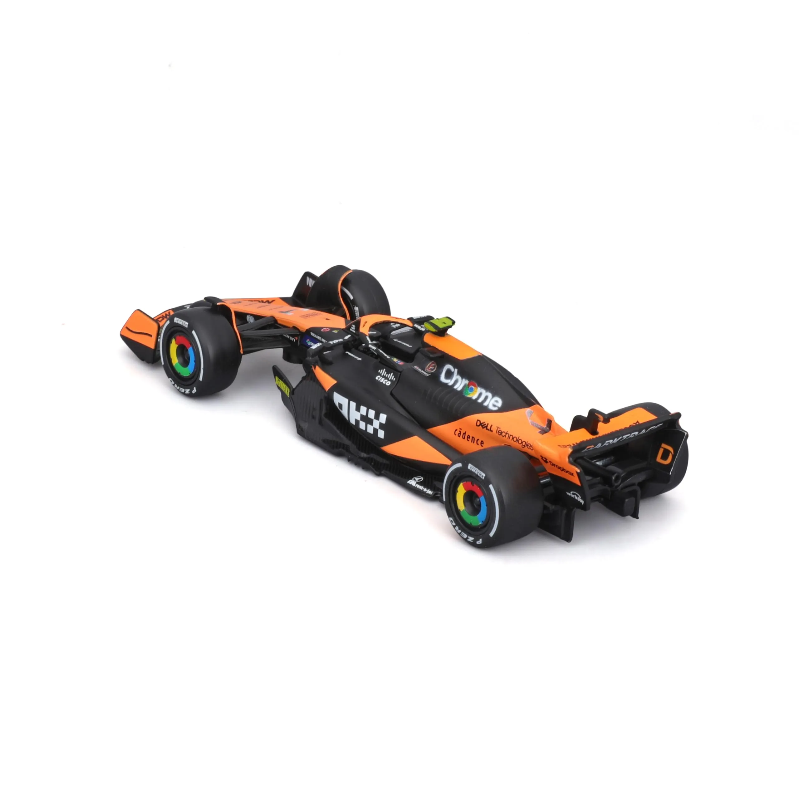 Bburago McLaren MCL38 Lando Norris #4 2024 1:43 Scale Model - immagine 4