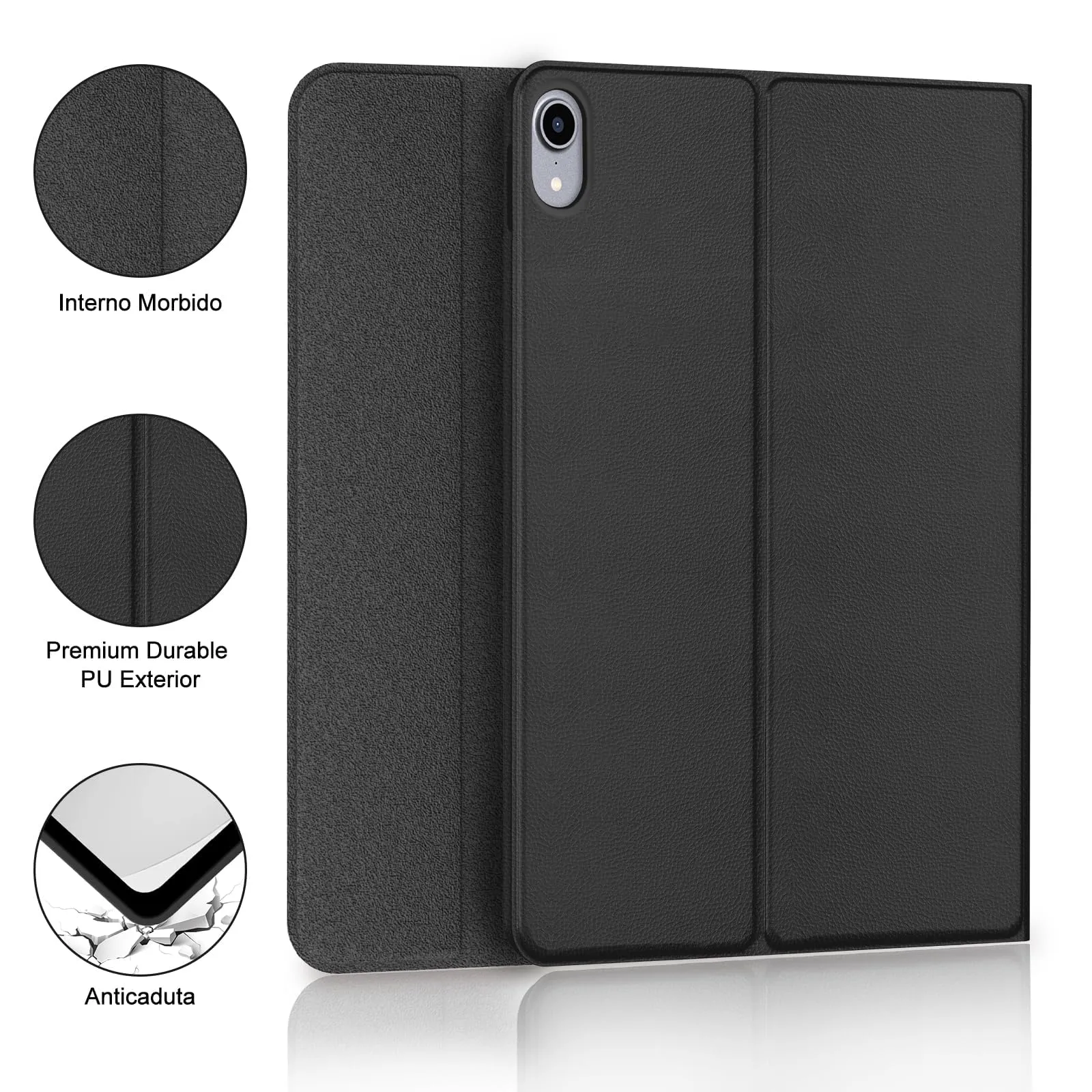 IVEOPPE Tastiera con Touchpad e Custodia per iPad 11 Generazione 11" (2025) e iPad 10 Generazione 10.9" (2022) A16 - immagine 6
