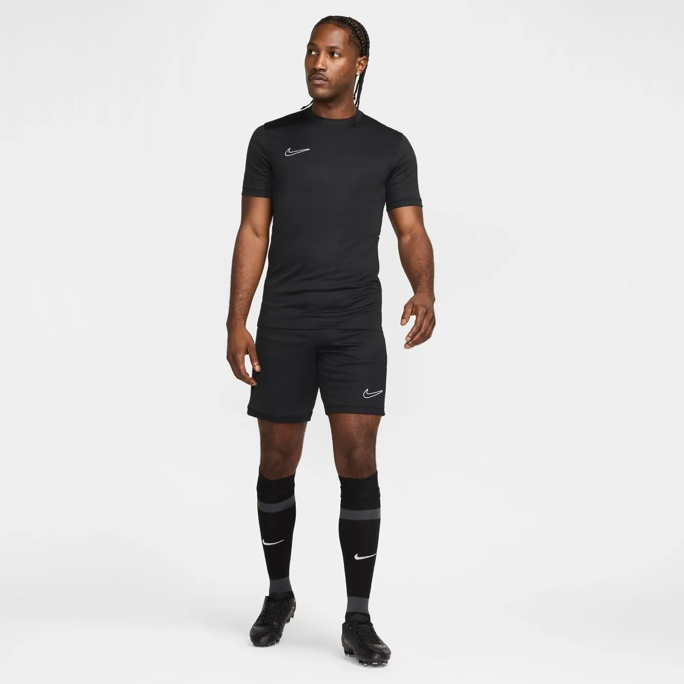Nike Dri-Fit Academy 25 Br T-Shirt Black/Black/White/White XL - immagine 4