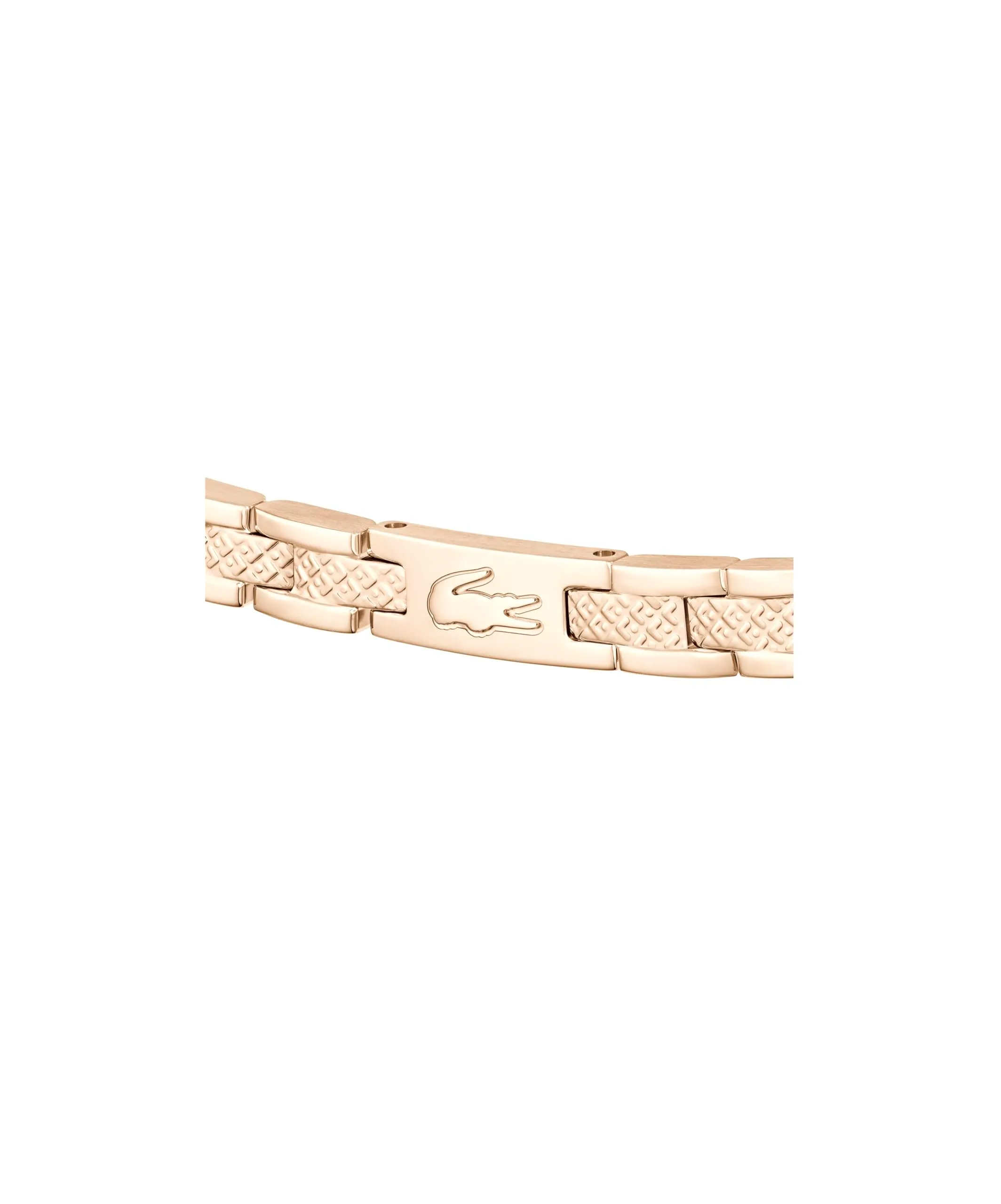 Lacoste Metropole Bracciale da Donna in Oro Rosa Petit Piqué - 2040467 - immagine 2