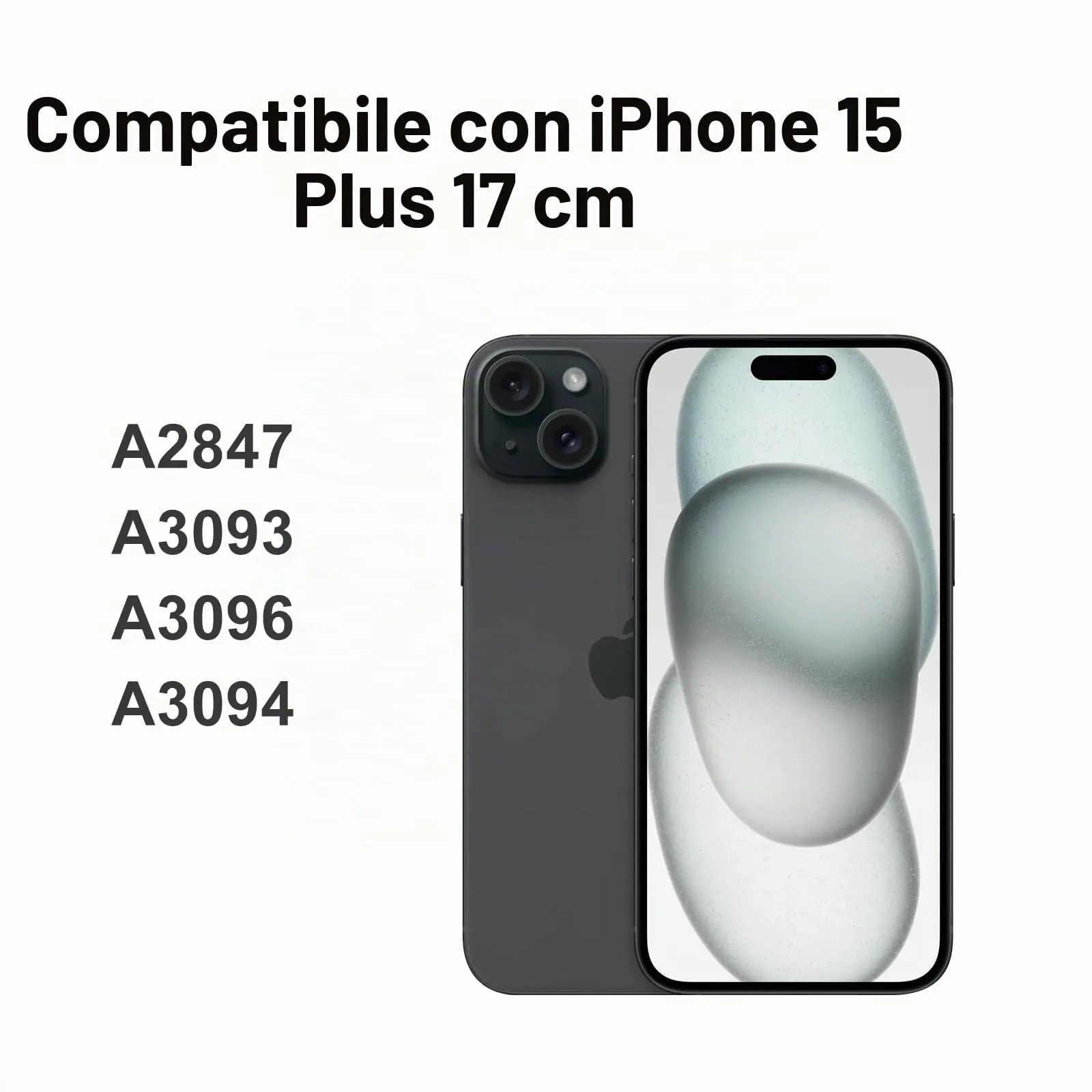 LL TRADER Schermo LCD 6,7'' per iPhone 15 Plus e Kit di Riparazione - immagine 2