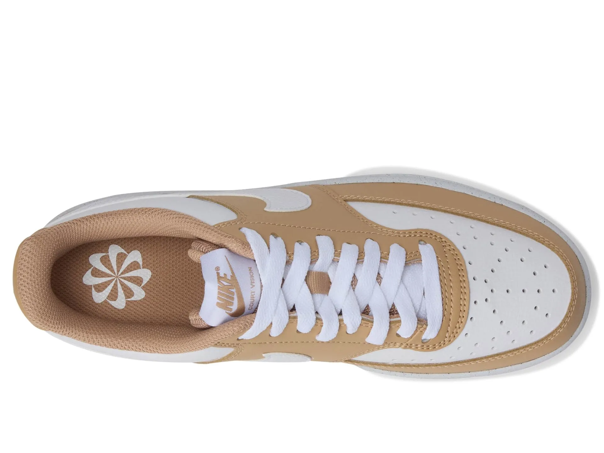 Nike Court Vision Low Next Nature Sneaker - Hemp White - immagine 4