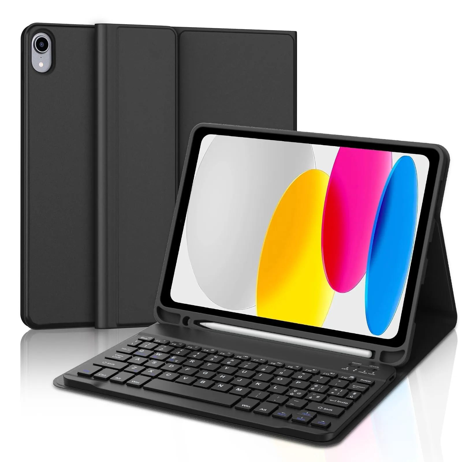 IVEOPPE Tastiera per iPad 11 Generazione 11" (2025) e iPad 10 Generazione 10.9" (2022) Modello A16 - immagine 1