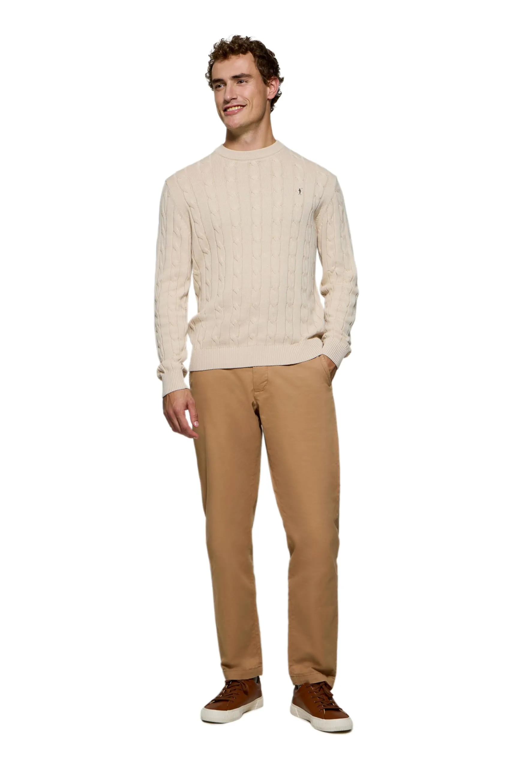 Polo Club Maglione Uomo in Cotone con Logo Ricamato - immagine 4