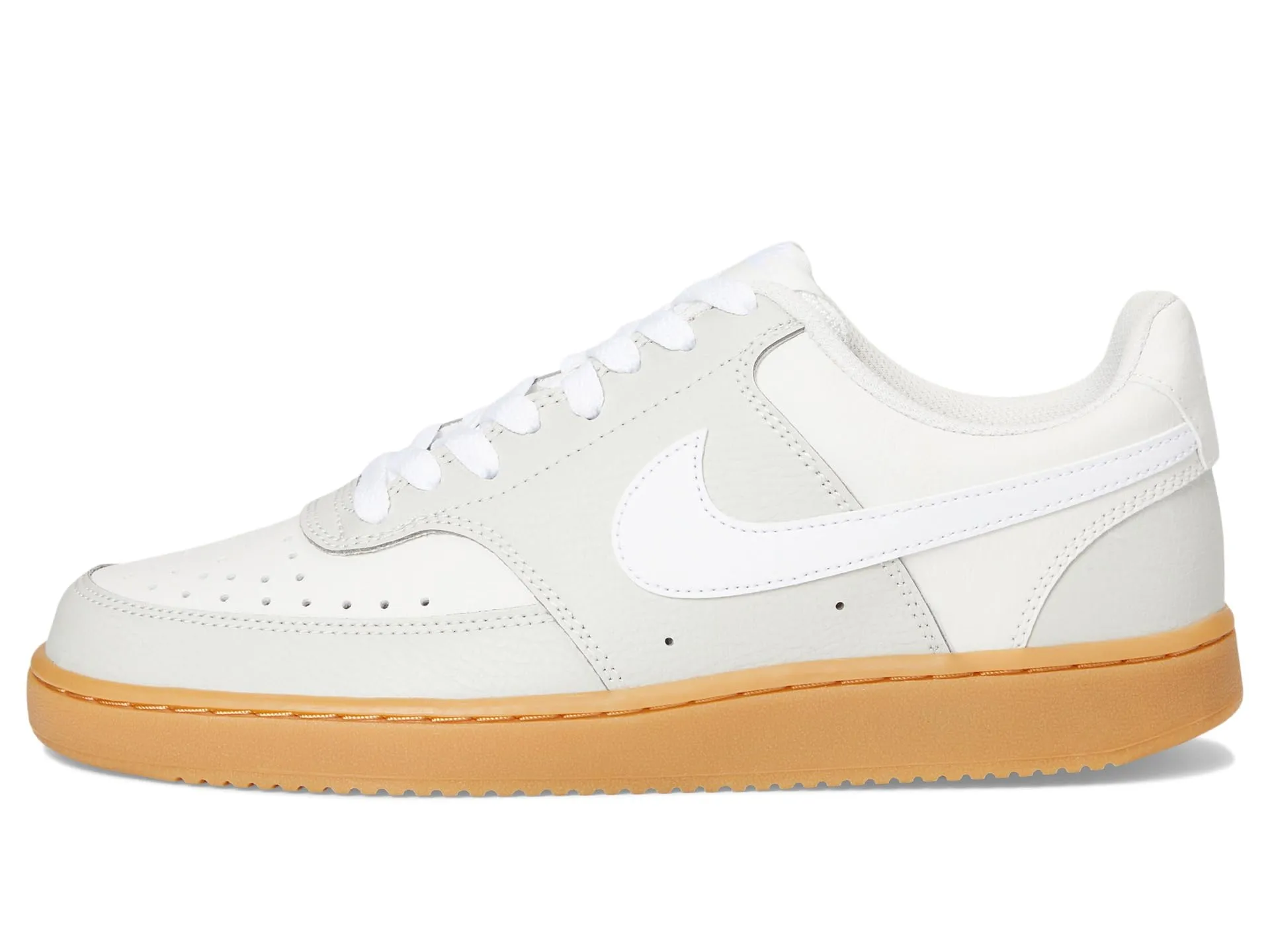 Nike Court Vision Lo Donna IB7939-072 Light Bone/White-Phantom-Gum Yellow EU 38.5 - immagine 4