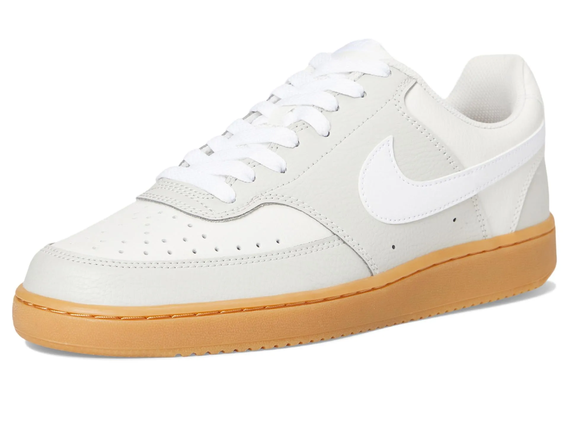 Nike Court Vision Lo Donna IB7939-072 Light Bone/White-Phantom-Gum Yellow EU 38.5 - immagine 7