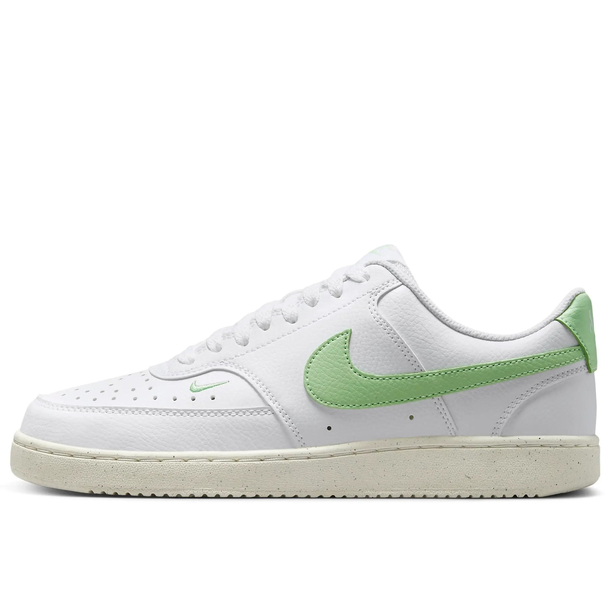 Nike Court Vision Low Next Nature Sneaker - White Vapor Green Sail - FV9952-104 - immagine 1