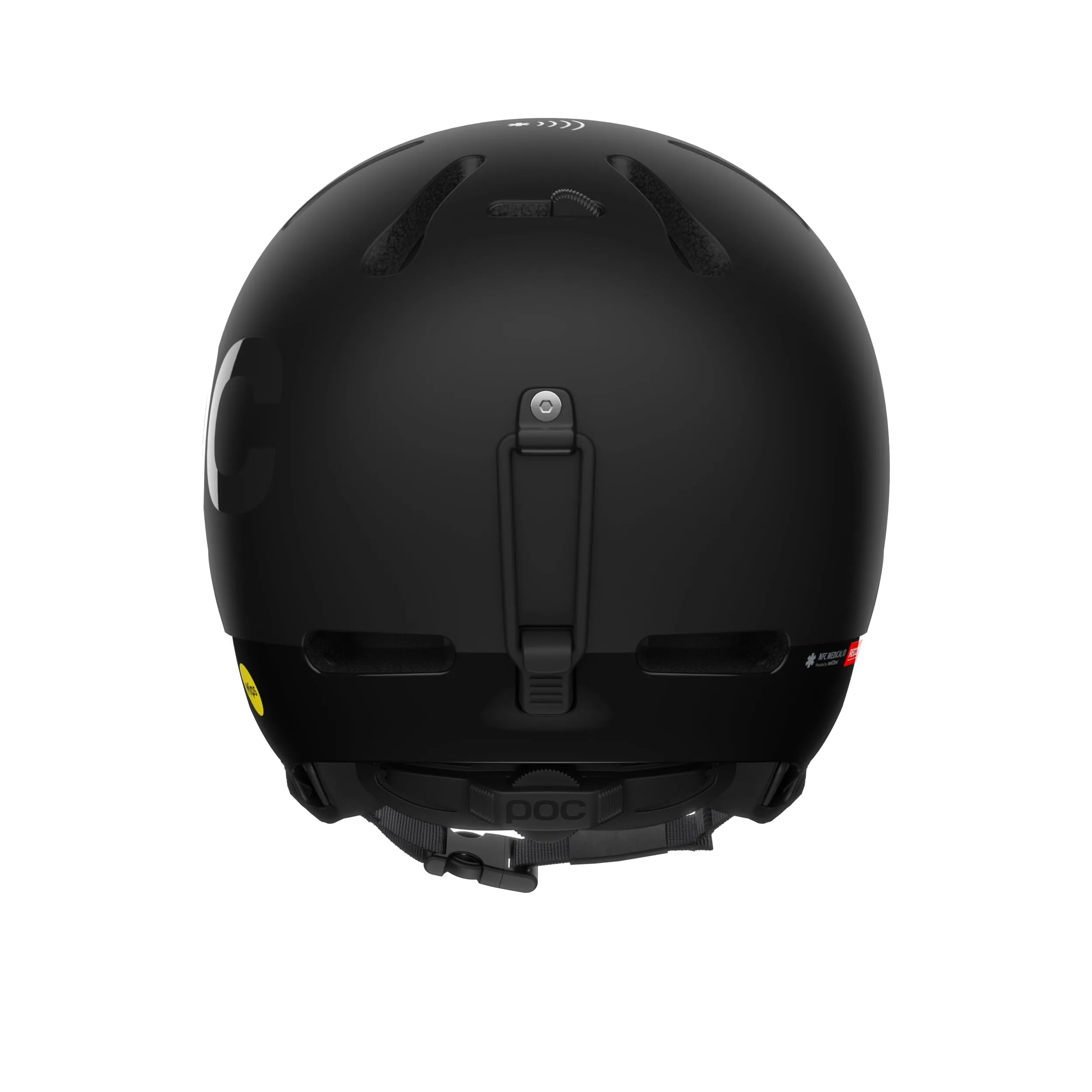 POC Fornix BC Casco da sci e snowboard con MIPS, M-L (55-58cm), Uranium Black Matt - immagine 4