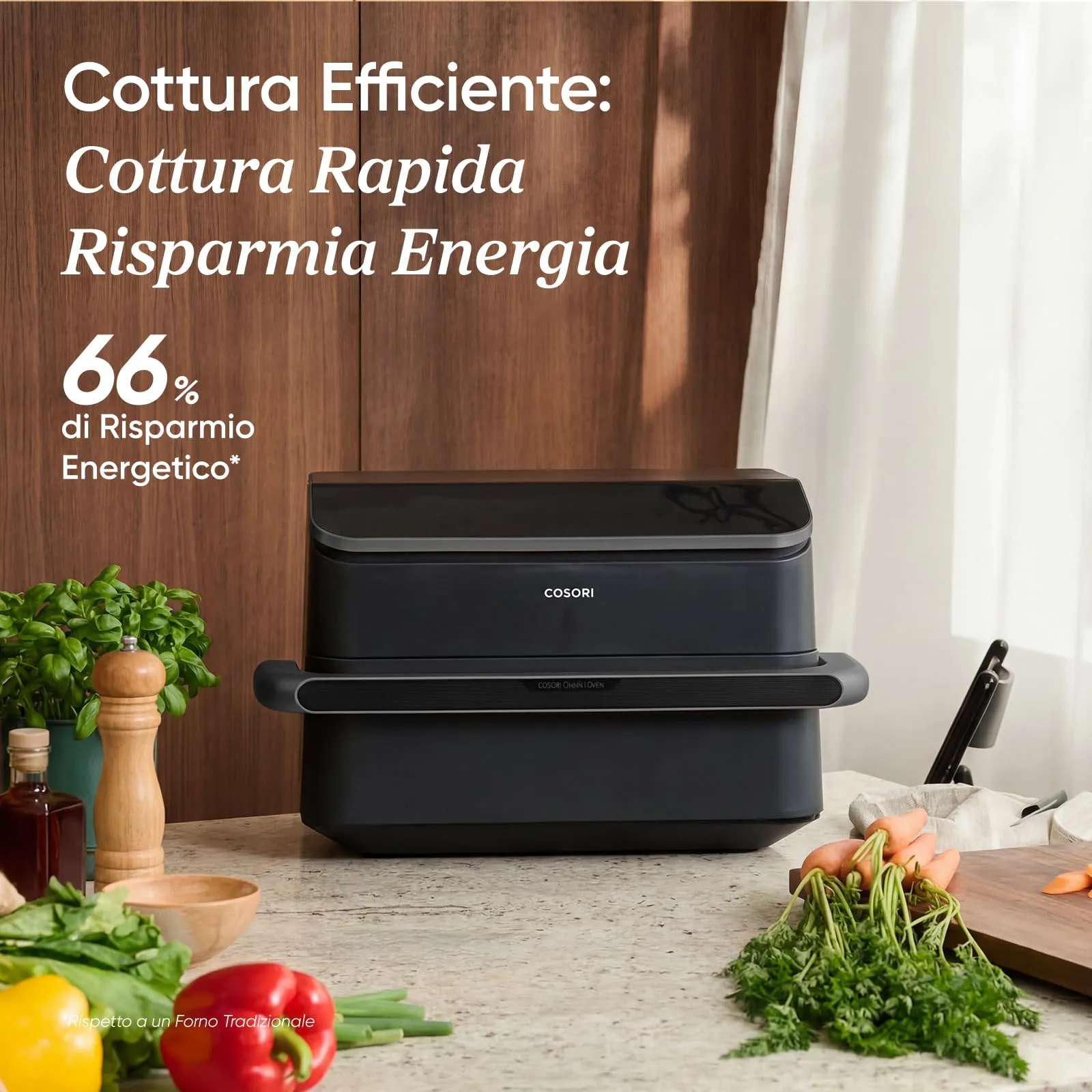 Cosori Twinfry TF102S-IT Friggitrice ad Aria 10 Litri Doppio Cestello 5L+5L con WiFi - immagine 9