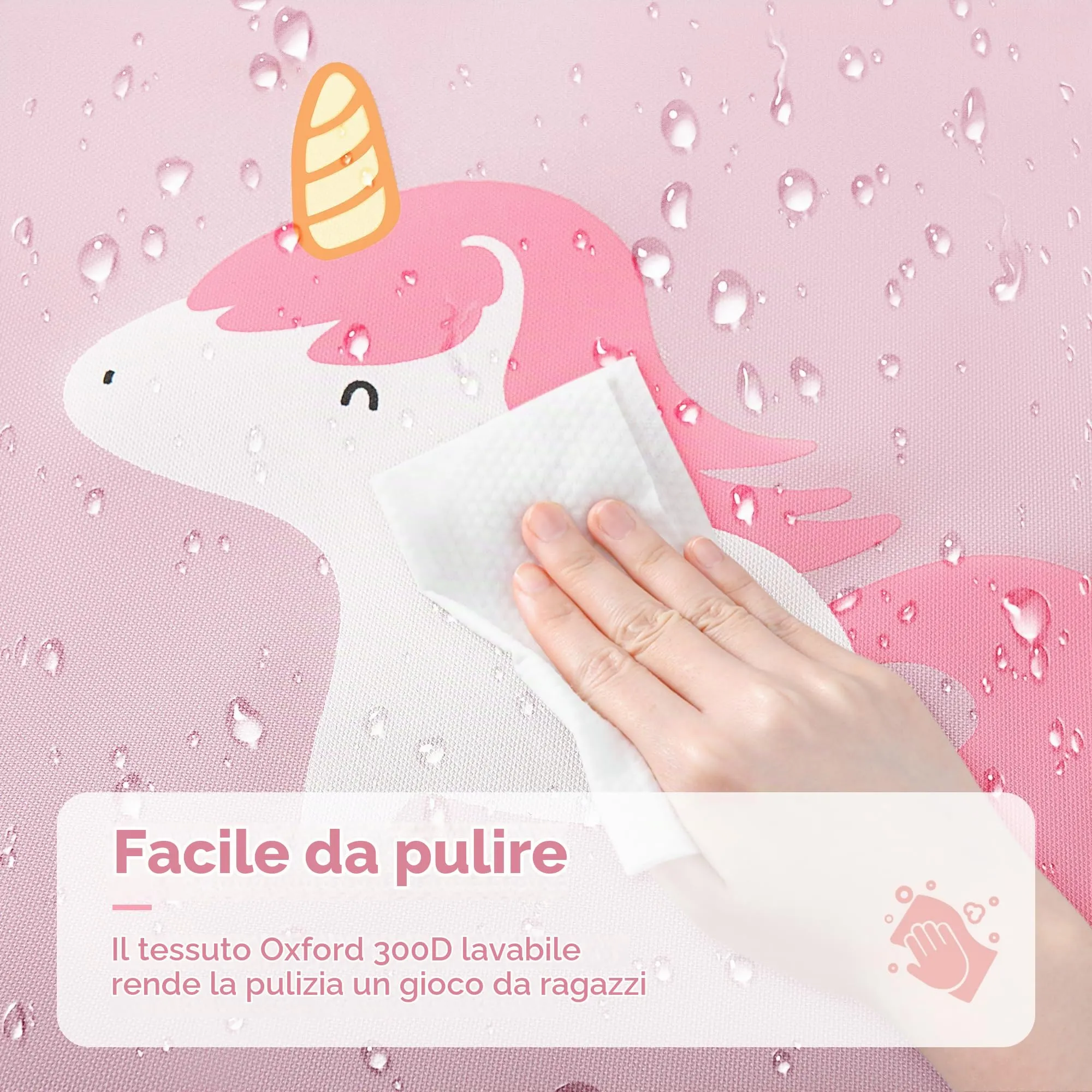 GRANNY SAYS Scatola per Giocattoli con Ruote, 135L, Rosa - immagine 7