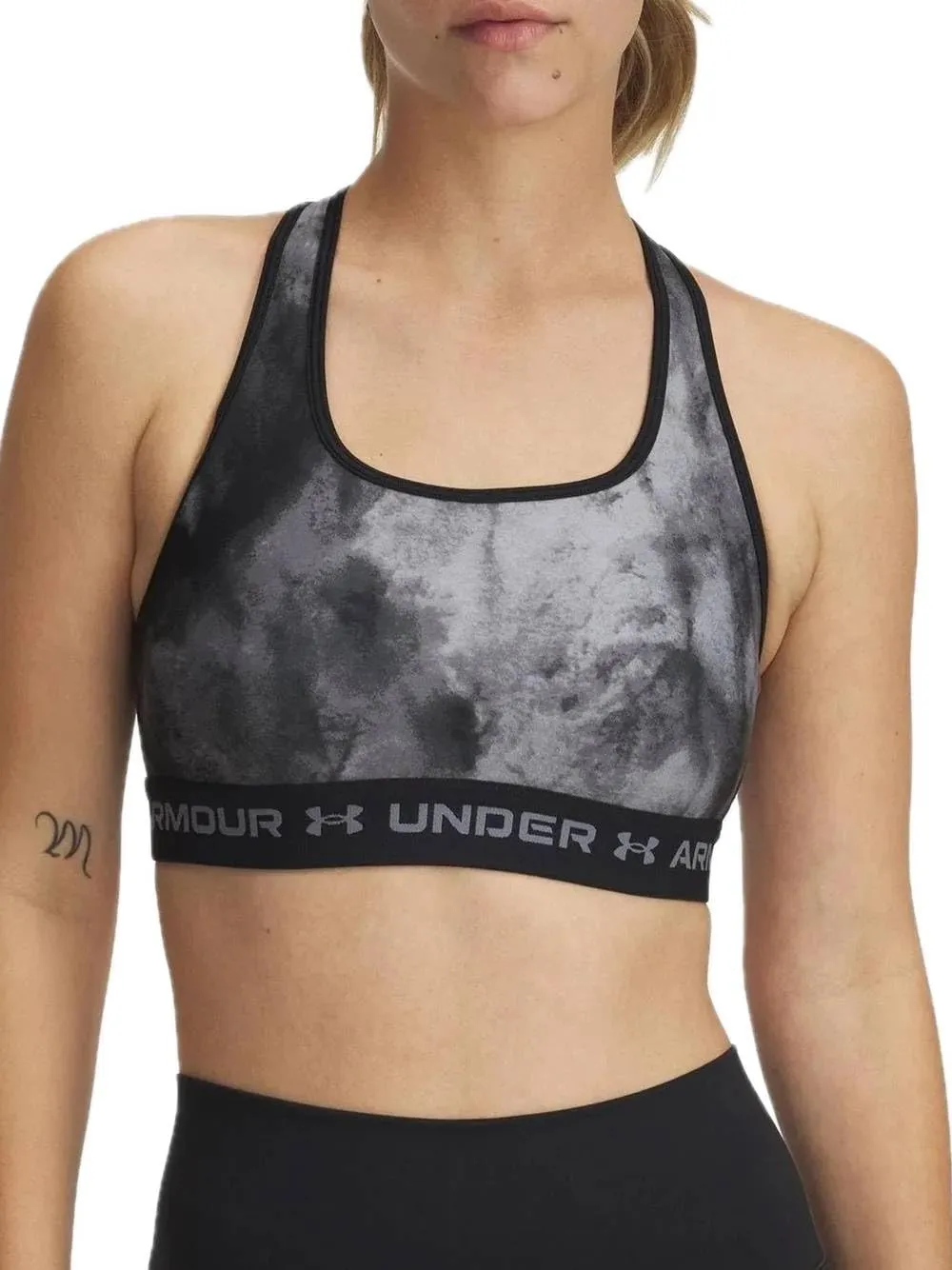 Under Armour Crossback Mid Print 0012 - Black, Large - immagine 1